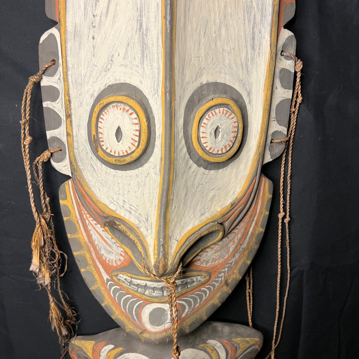 40" Sepik River Ancestral Food Suspension Hook | Iatmul, Papua New Guinea | Ron Perry Provenance