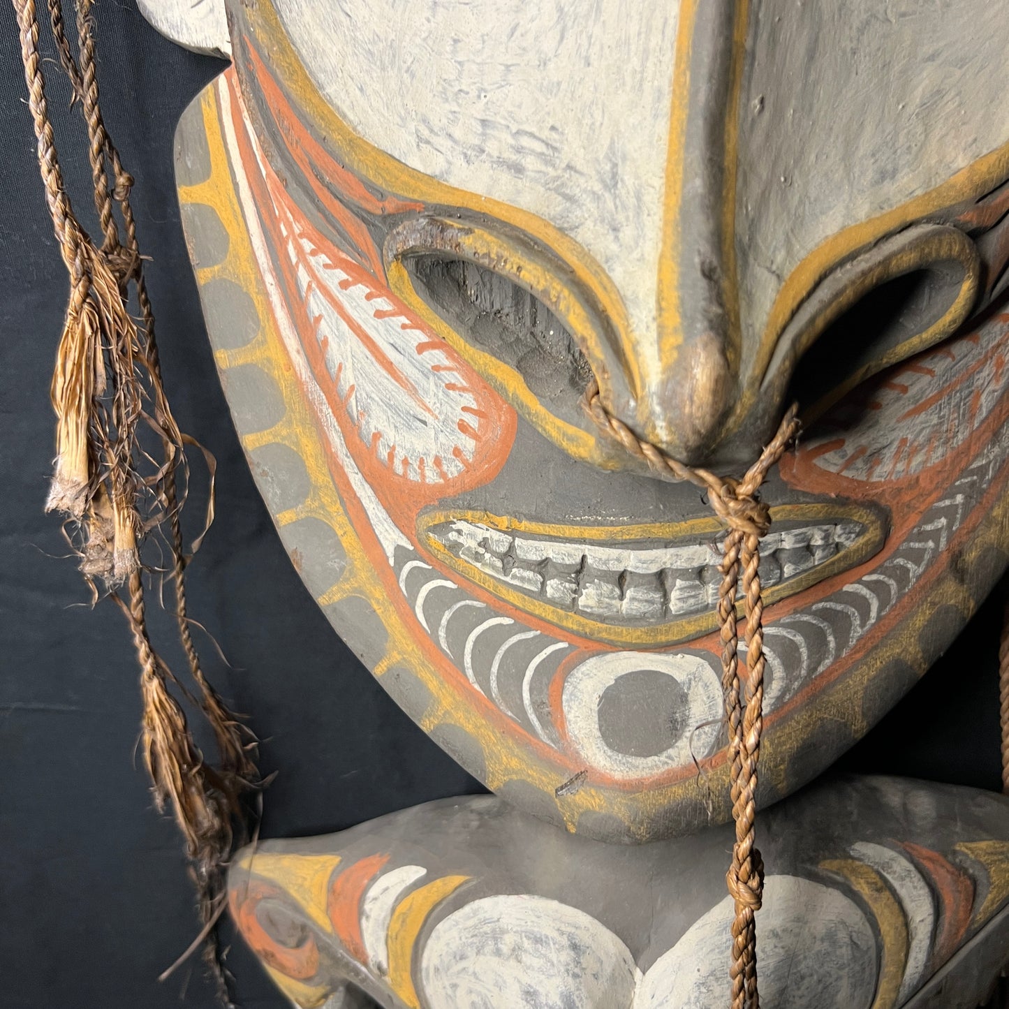 40" Sepik River Ancestral Food Suspension Hook | Iatmul, Papua New Guinea | Ron Perry Provenance