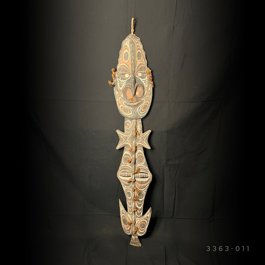 40" Blackwater River Ancestral Food Suspension Hook | Iatmul, Papua New Guinea | Ron Perry Provenance