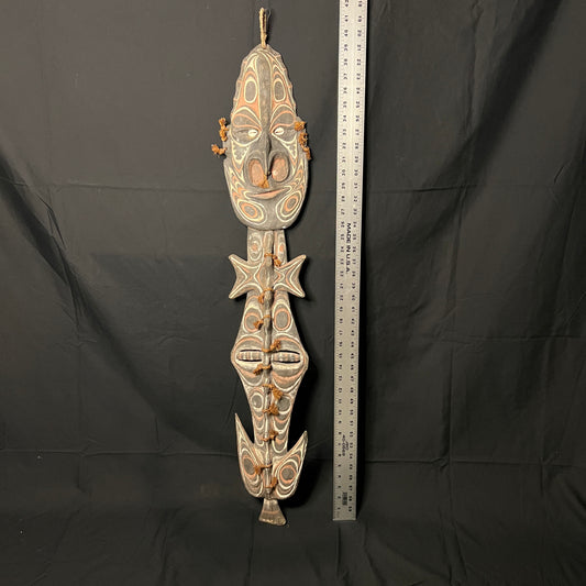 40" Blackwater River Ancestral Food Suspension Hook | Iatmul, Papua New Guinea | Ron Perry Provenance