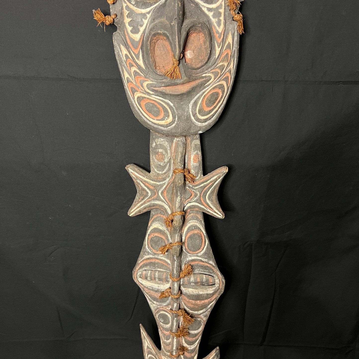 40" Blackwater River Ancestral Food Suspension Hook | Iatmul, Papua New Guinea | Ron Perry Provenance