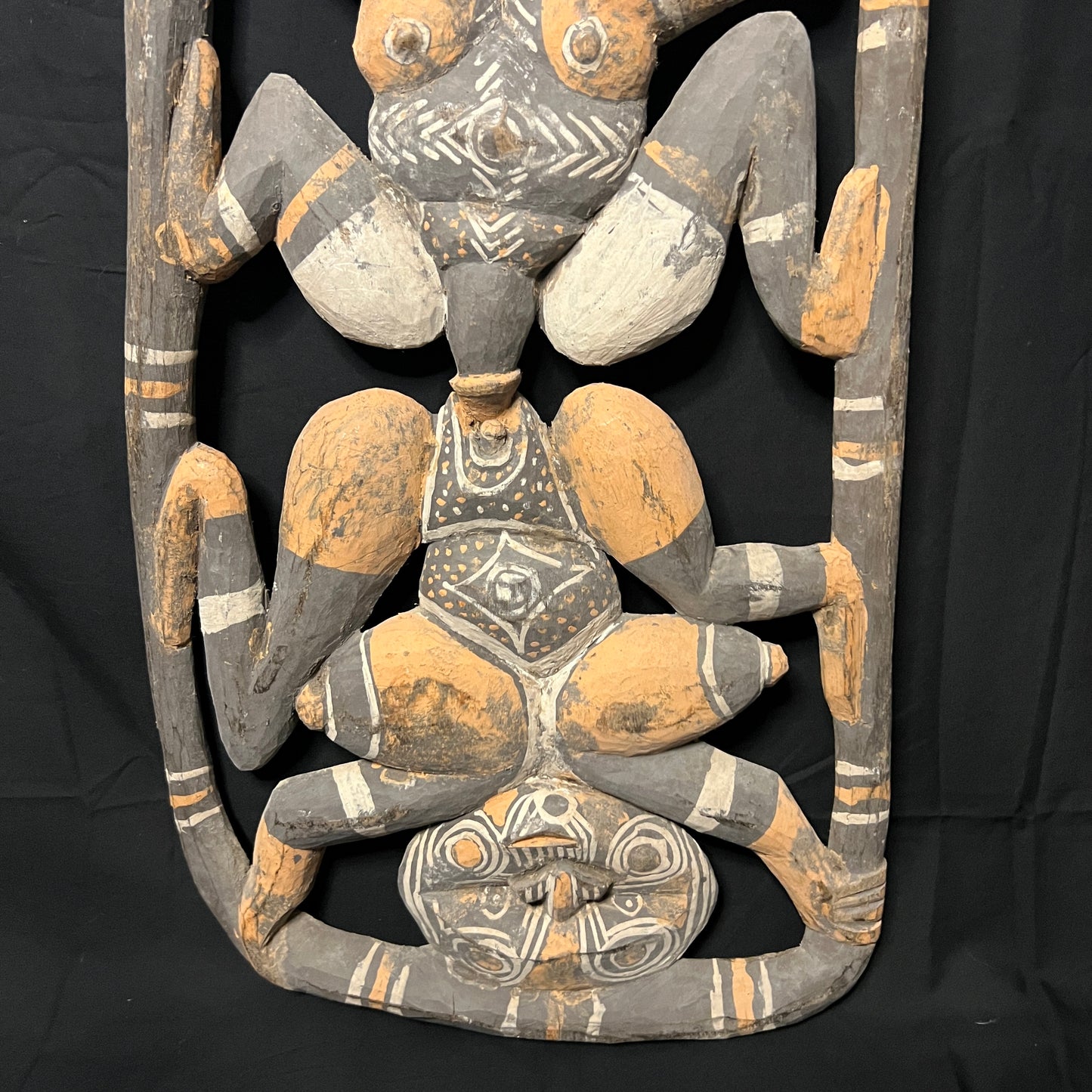 25" Sepik River Ancestral Fertility Plaque (Yamuk) | Iatmul, Papua New Guinea | Ron Perry Provenance