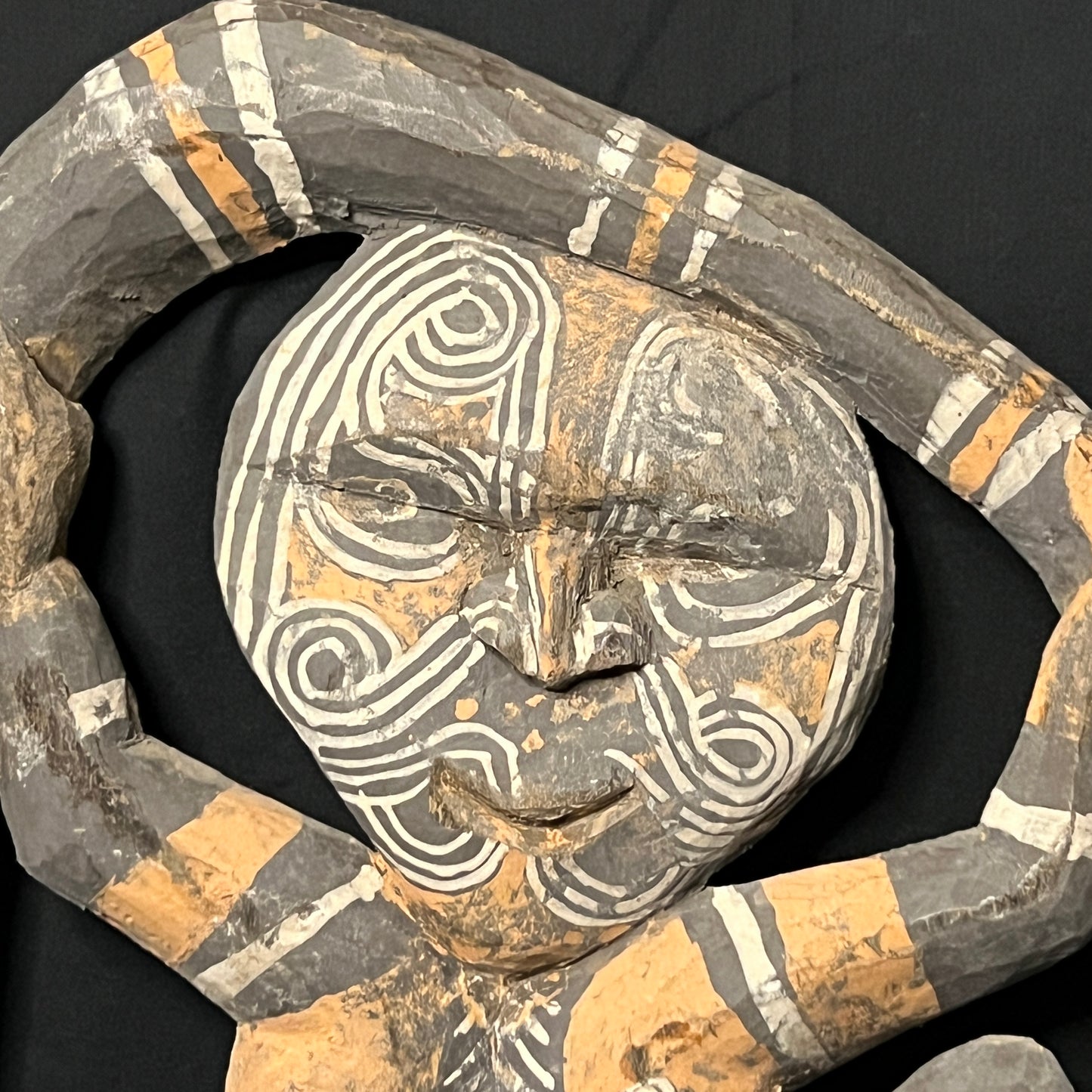 25" Sepik River Ancestral Fertility Plaque (Yamuk) | Iatmul, Papua New Guinea | Ron Perry Provenance