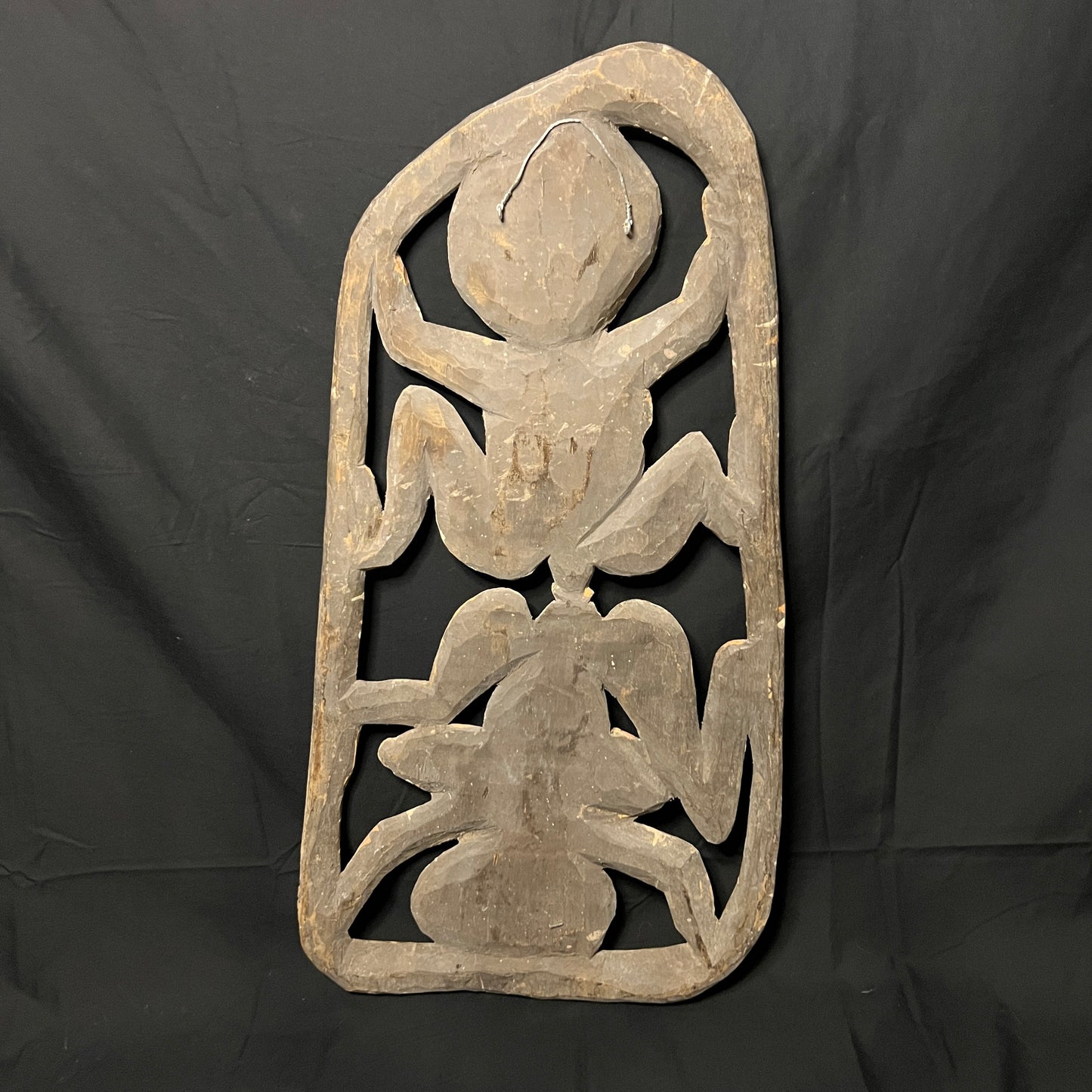 25" Sepik River Ancestral Fertility Plaque (Yamuk) | Iatmul, Papua New Guinea | Ron Perry Provenance