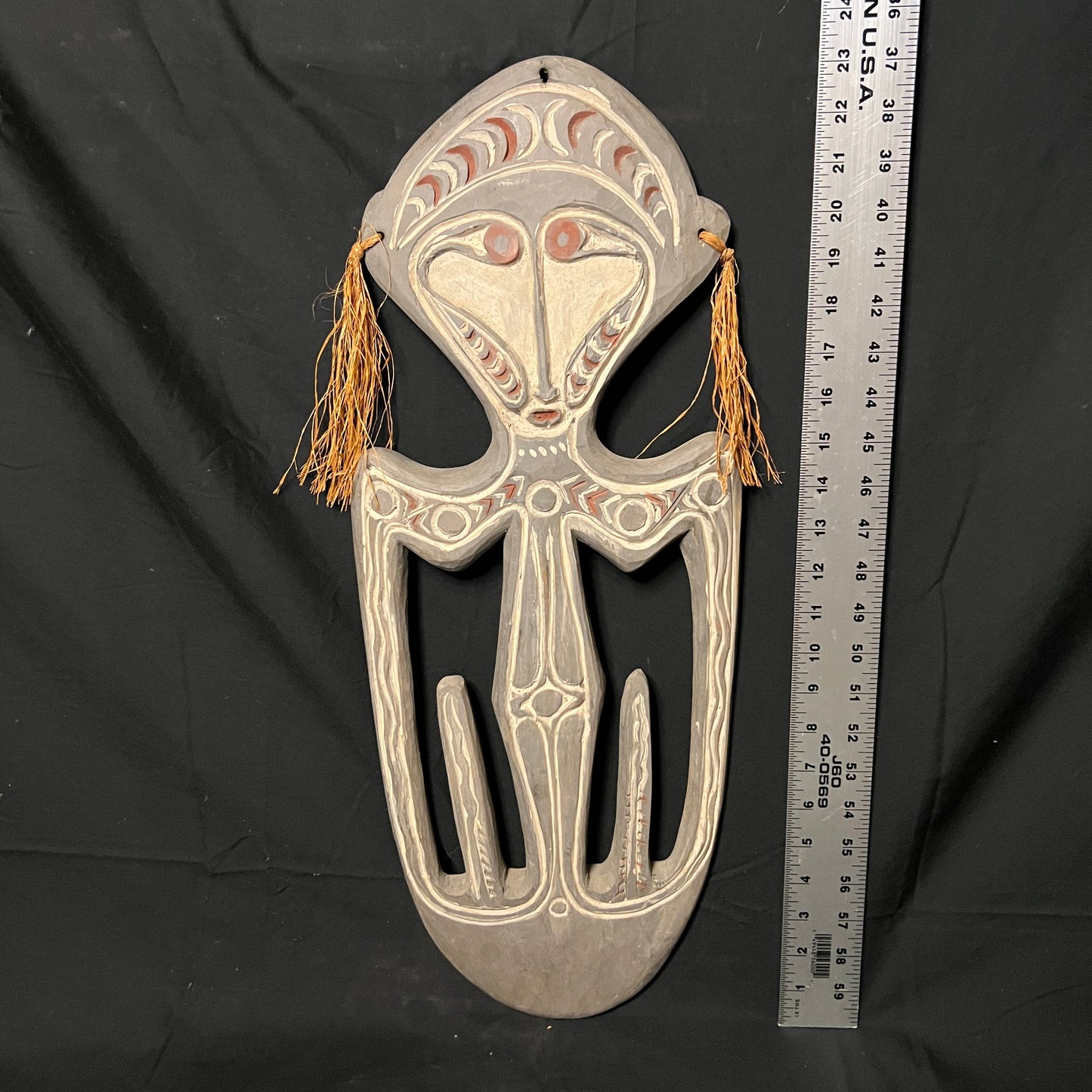 23" Agiba Skull Rack | Kerewa, Papua New Guinea | Ron Perry Provenance