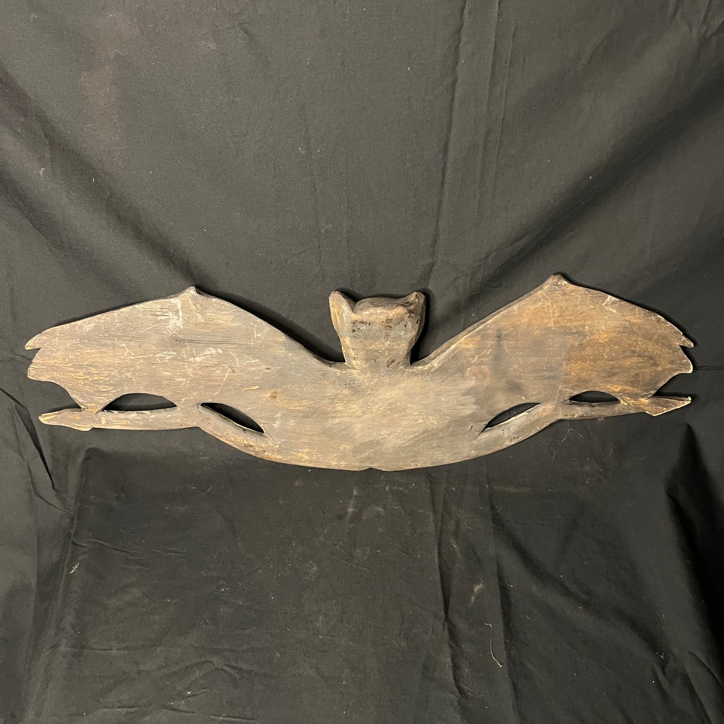 25" Sepik River Ancestral Bat Figure Carving | Papua New Guinea | Ron Perry Provenance