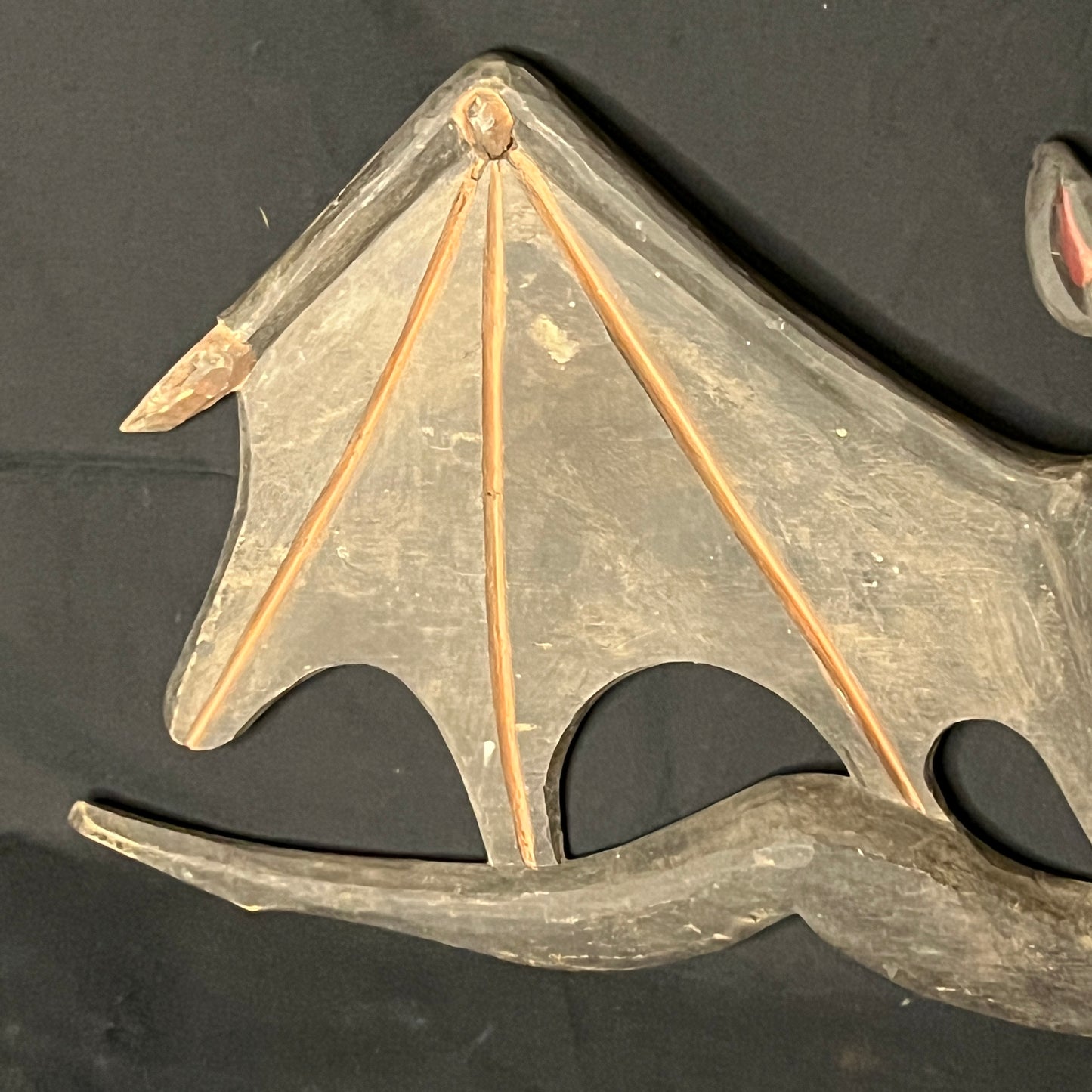 23" Sepik River Ancestral Bat Figure Carving | Papua New Guinea | Ron Perry Provenance