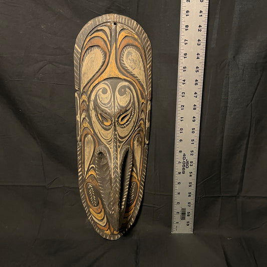 19" Sepik River Ancestral Spirit Mask | Iatmul, Papua New Guinea | Ron Perry Provenance