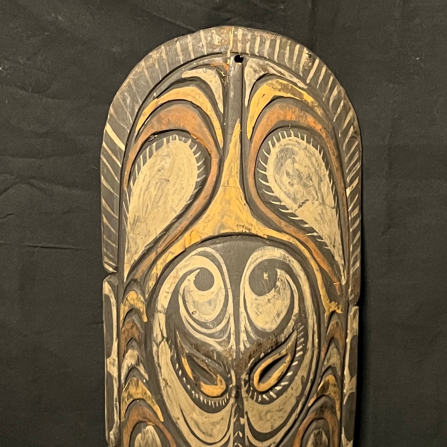 19" Sepik River Ancestral Spirit Mask | Iatmul, Papua New Guinea | Ron Perry Provenance