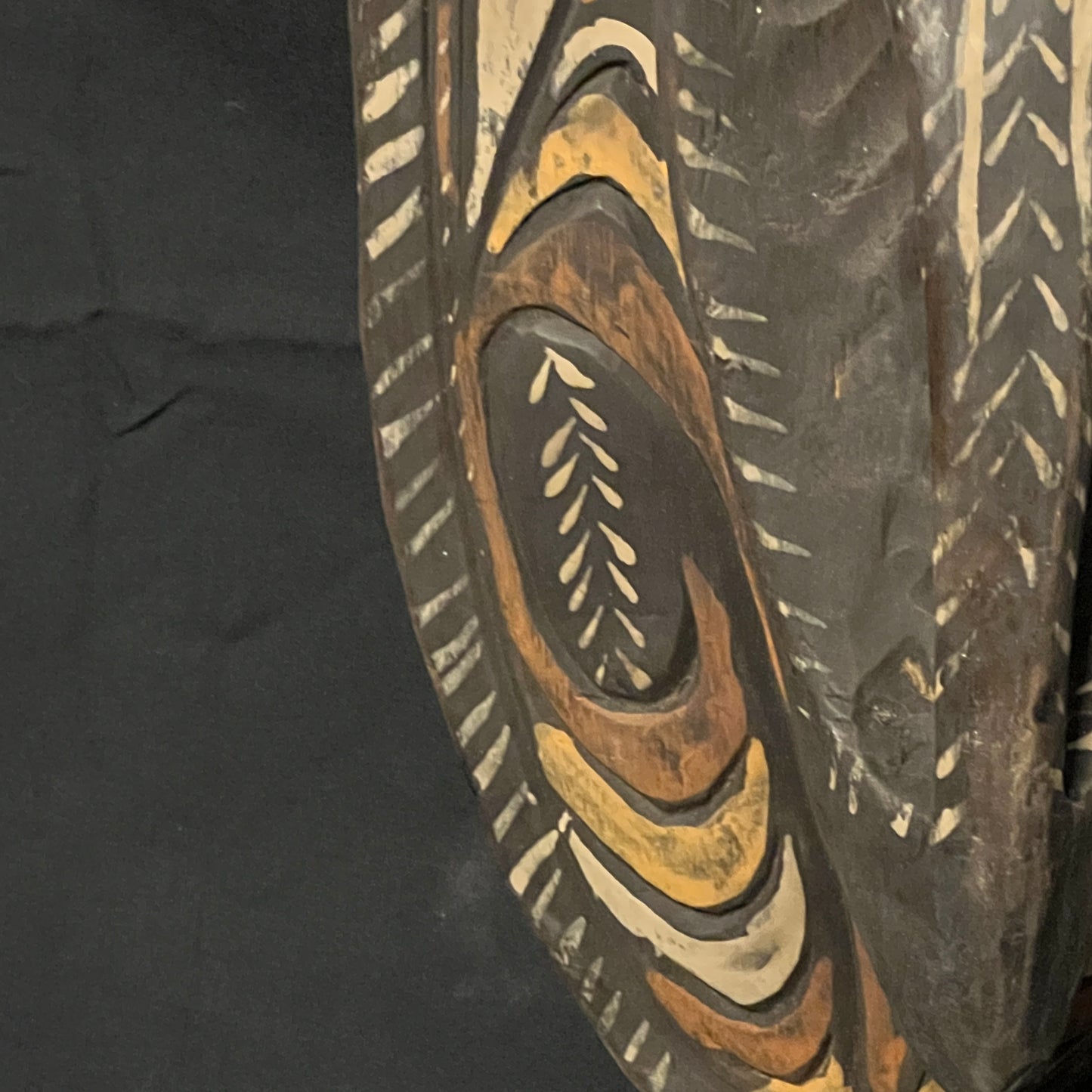 19" Sepik River Ancestral Spirit Mask | Iatmul, Papua New Guinea | Ron Perry Provenance