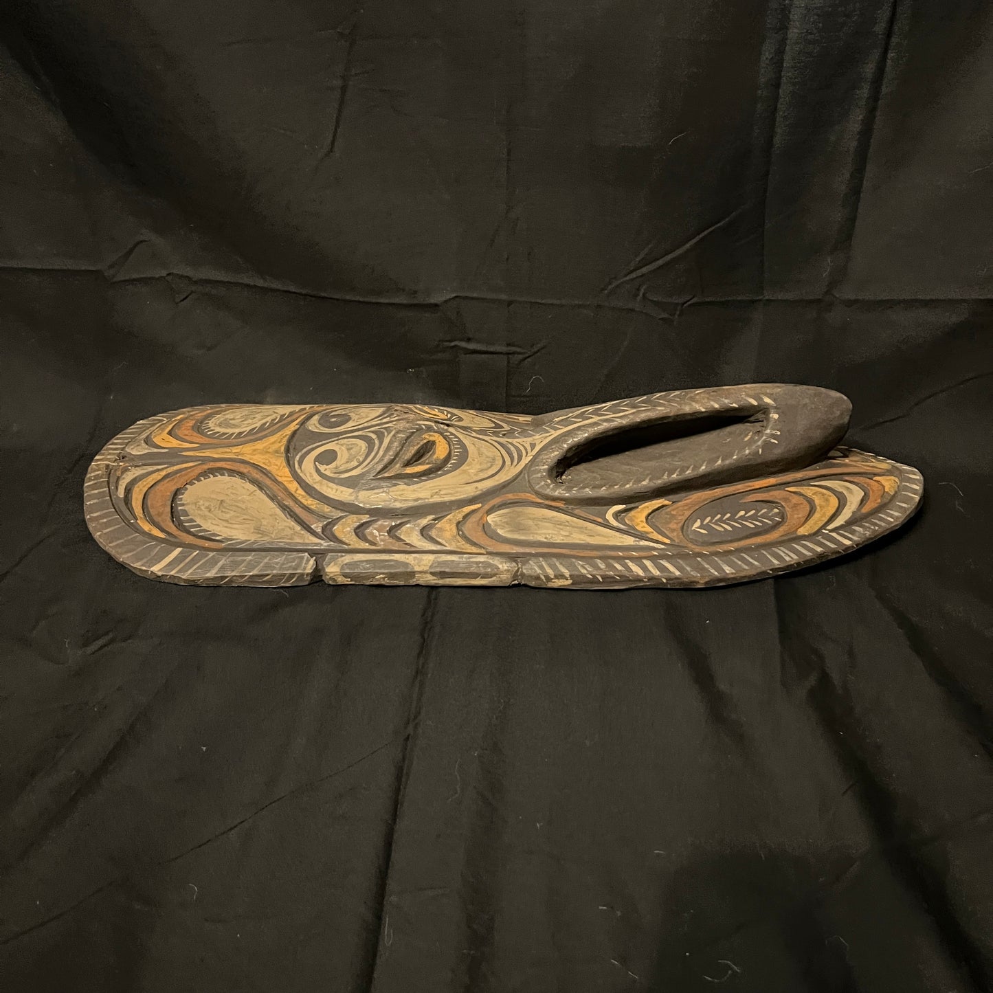 19" Sepik River Ancestral Spirit Mask | Iatmul, Papua New Guinea | Ron Perry Provenance