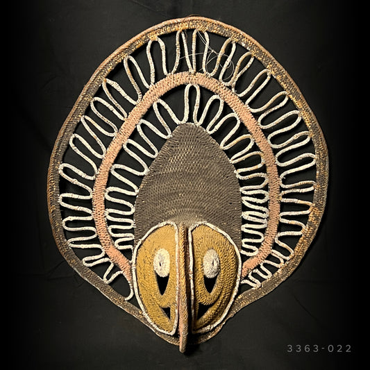 Basketry Yam Mask (Baba) | Abelam, Papua New Guinea | Ron Perry Provenance