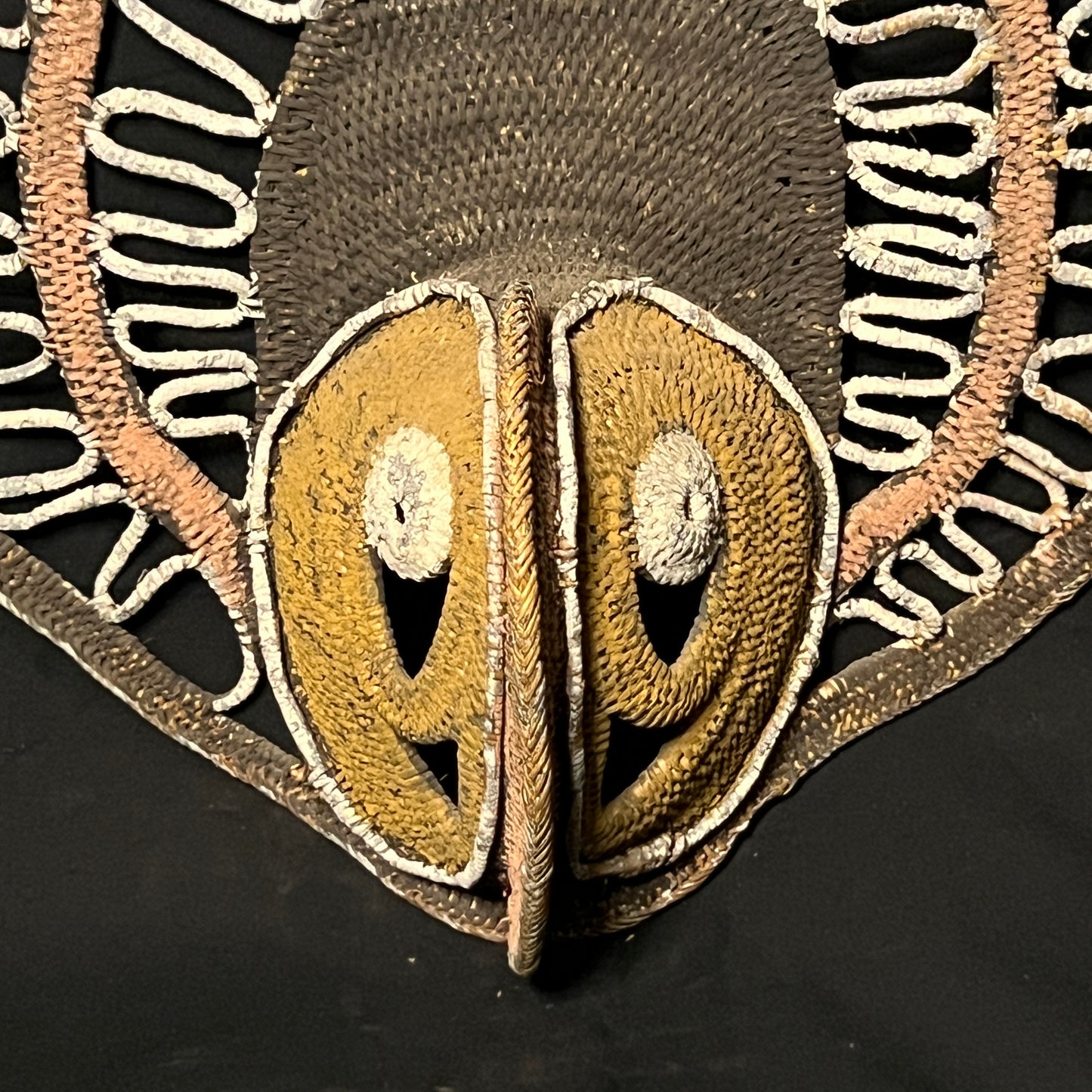 Basketry Yam Mask (Baba) | Abelam, Papua New Guinea | Ron Perry Provenance