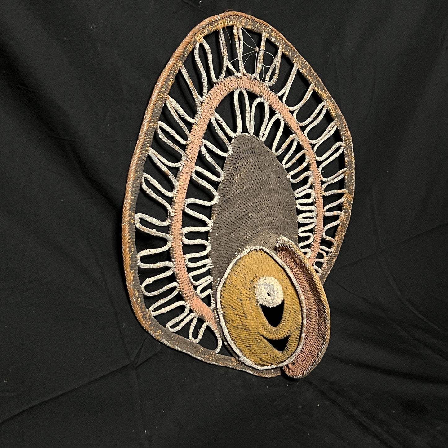 Basketry Yam Mask (Baba) | Abelam, Papua New Guinea | Ron Perry Provenance