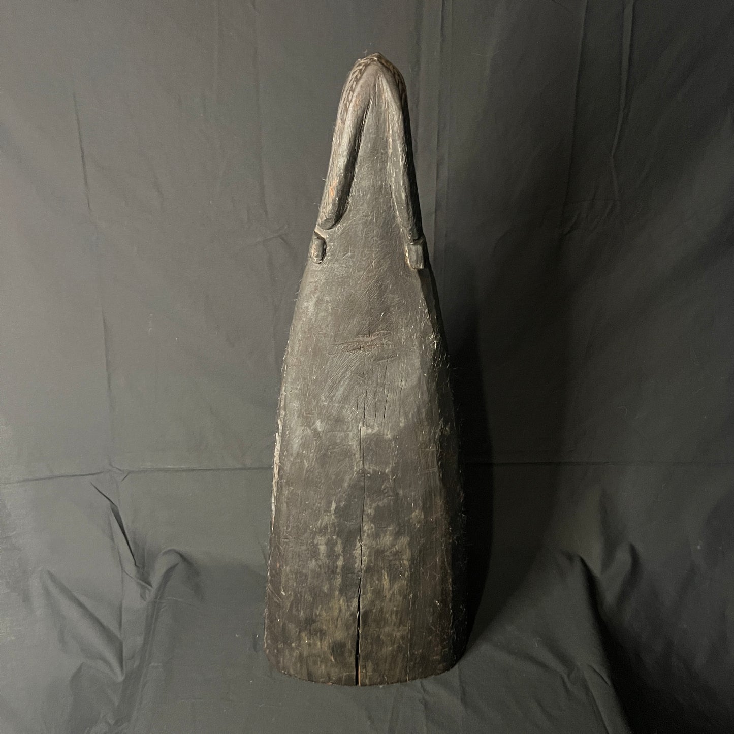 26" Sepik River Ancestral Crocodile Canoe Prow | Papua New Guinea | Ron Perry Provenance