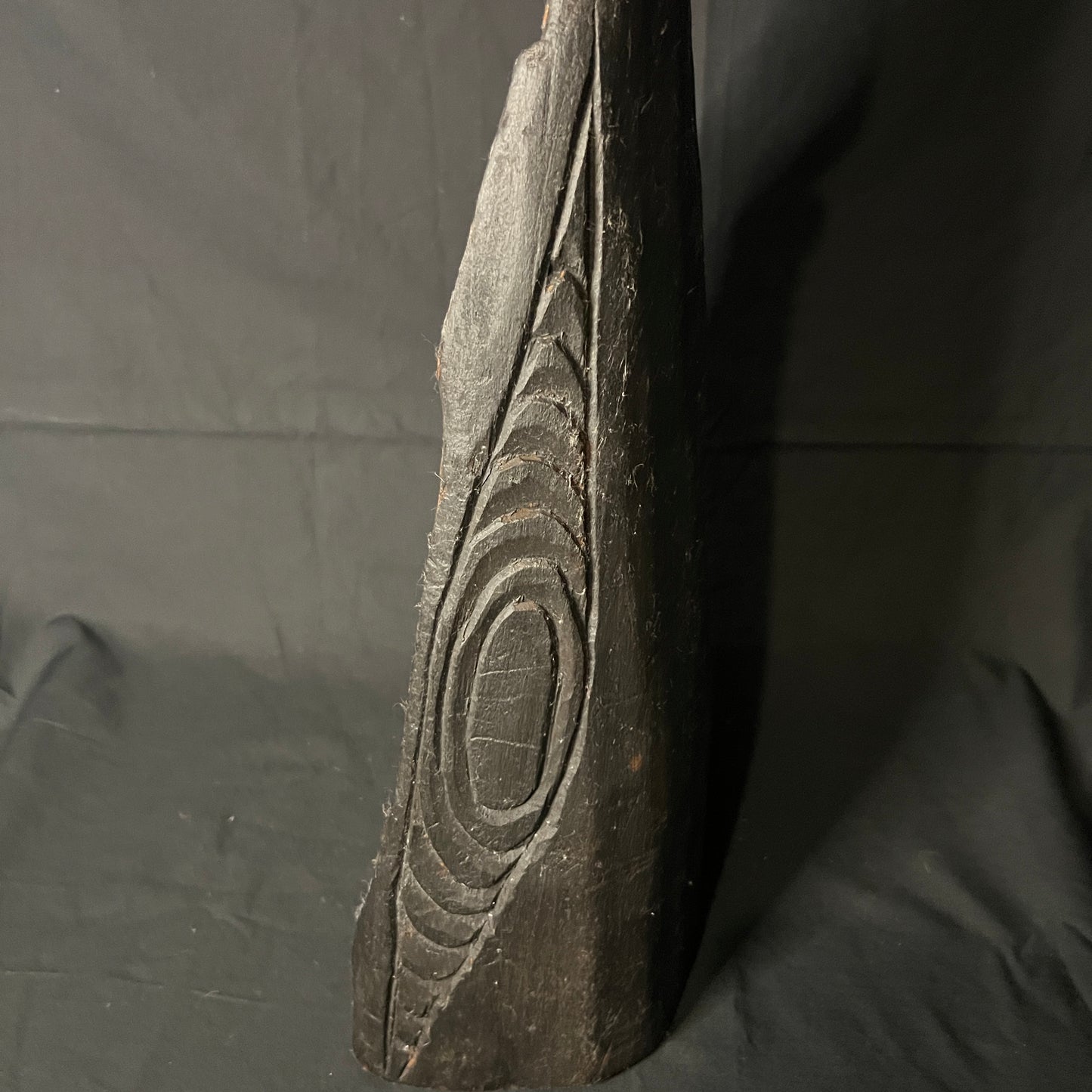 26" Sepik River Ancestral Crocodile Canoe Prow | Papua New Guinea | Ron Perry Provenance