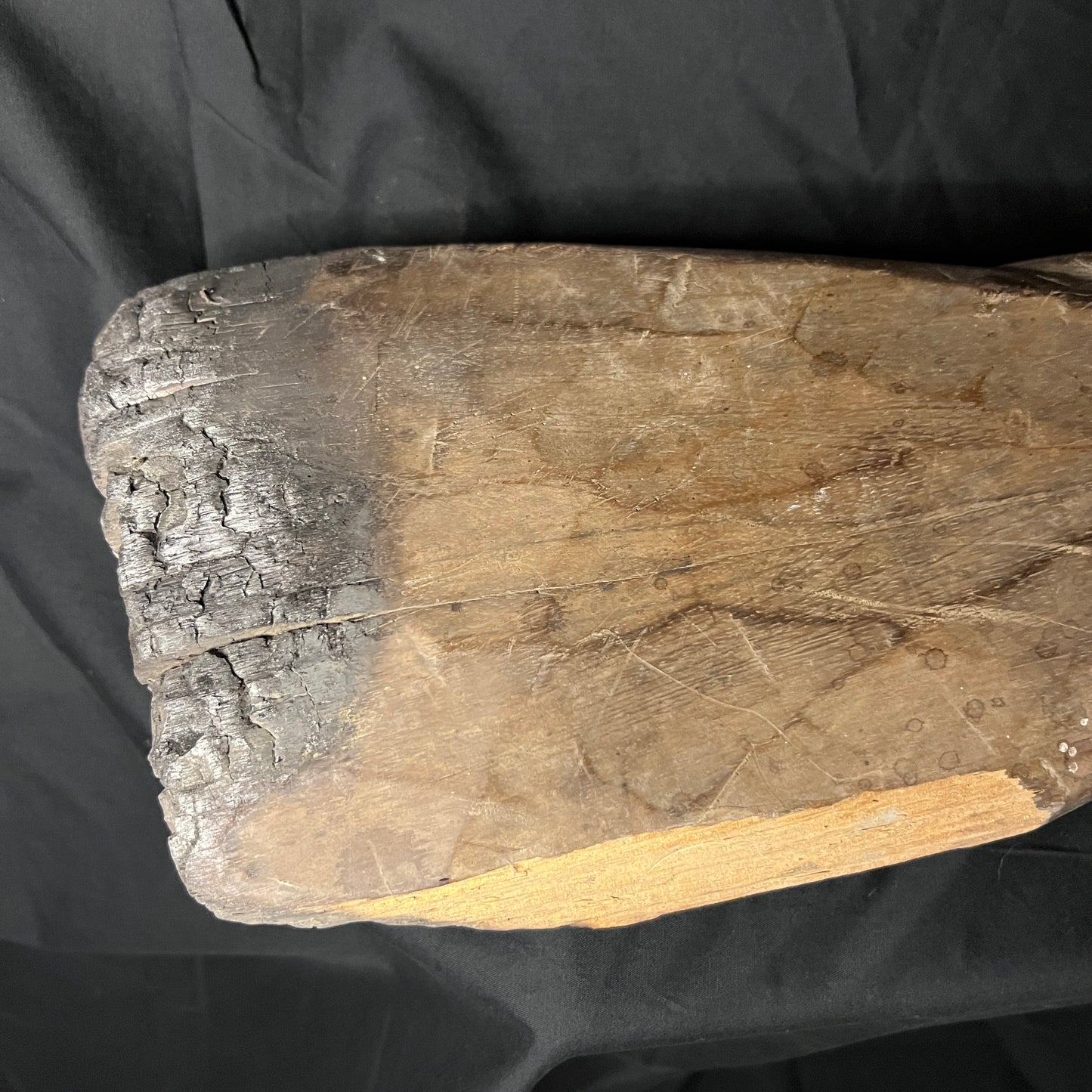 24" Sepik River Crocodile Canoe Prow Ornament | Iatmul, Papua New Guinea | Ron Perry Provenance