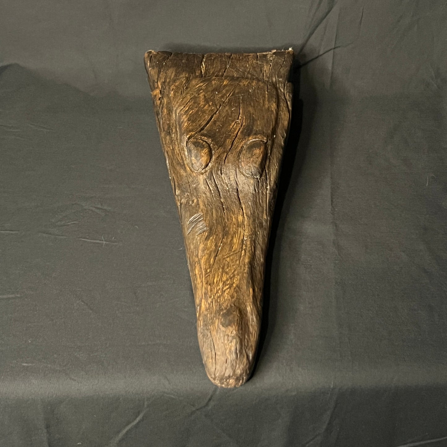 Antique Sepik River Crocodile Canoe Prow | Iatmul, Papua New Guinea | Ron Perry Provenance