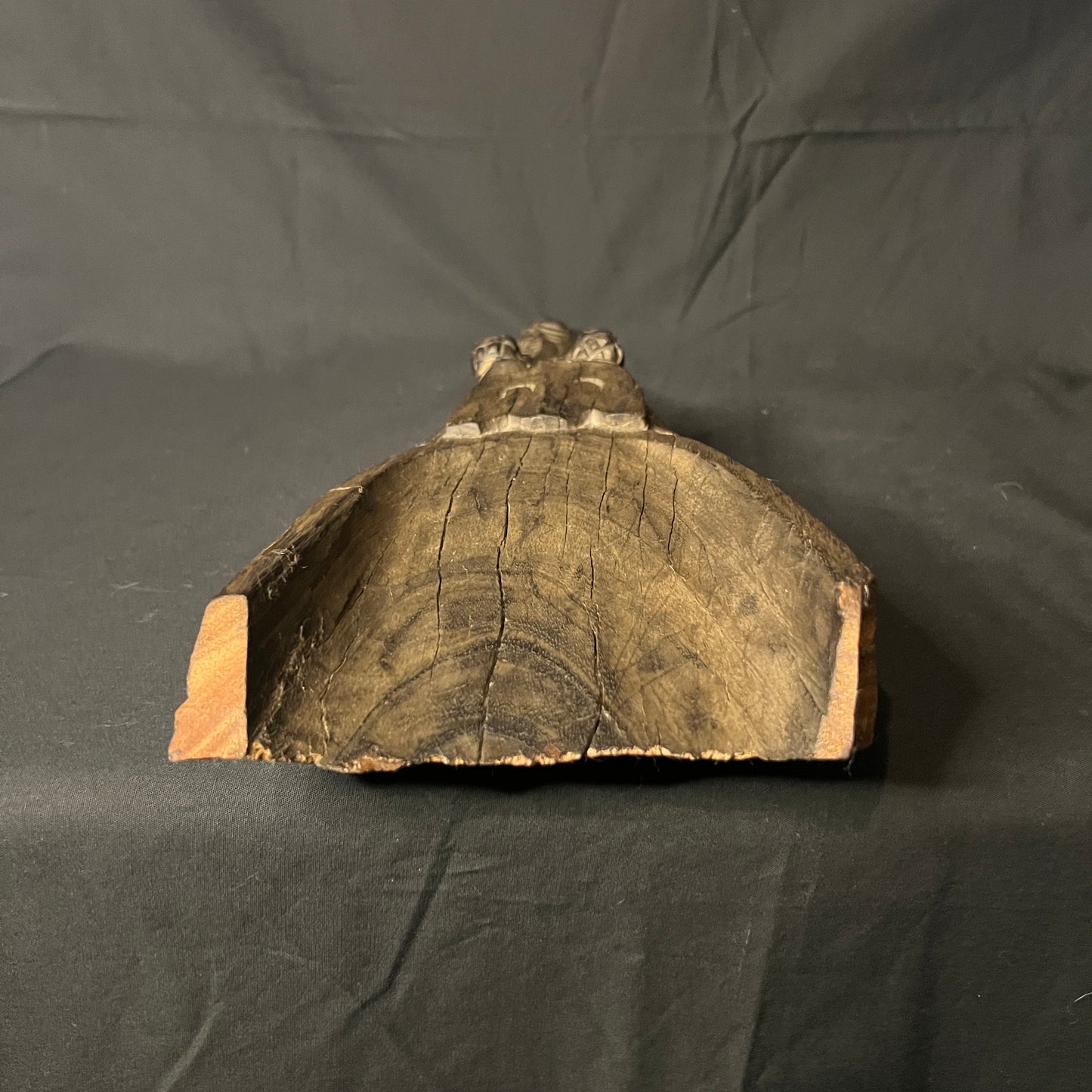 Signed Sepik River Crocodile Canoe Prow | Iatmul, Papua New Guinea | Ron Perry Provenance