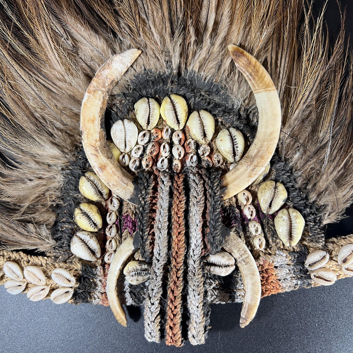Papua New Guinea Sepik Warrior Headdress (Bilas) | Ron Perry Provenance