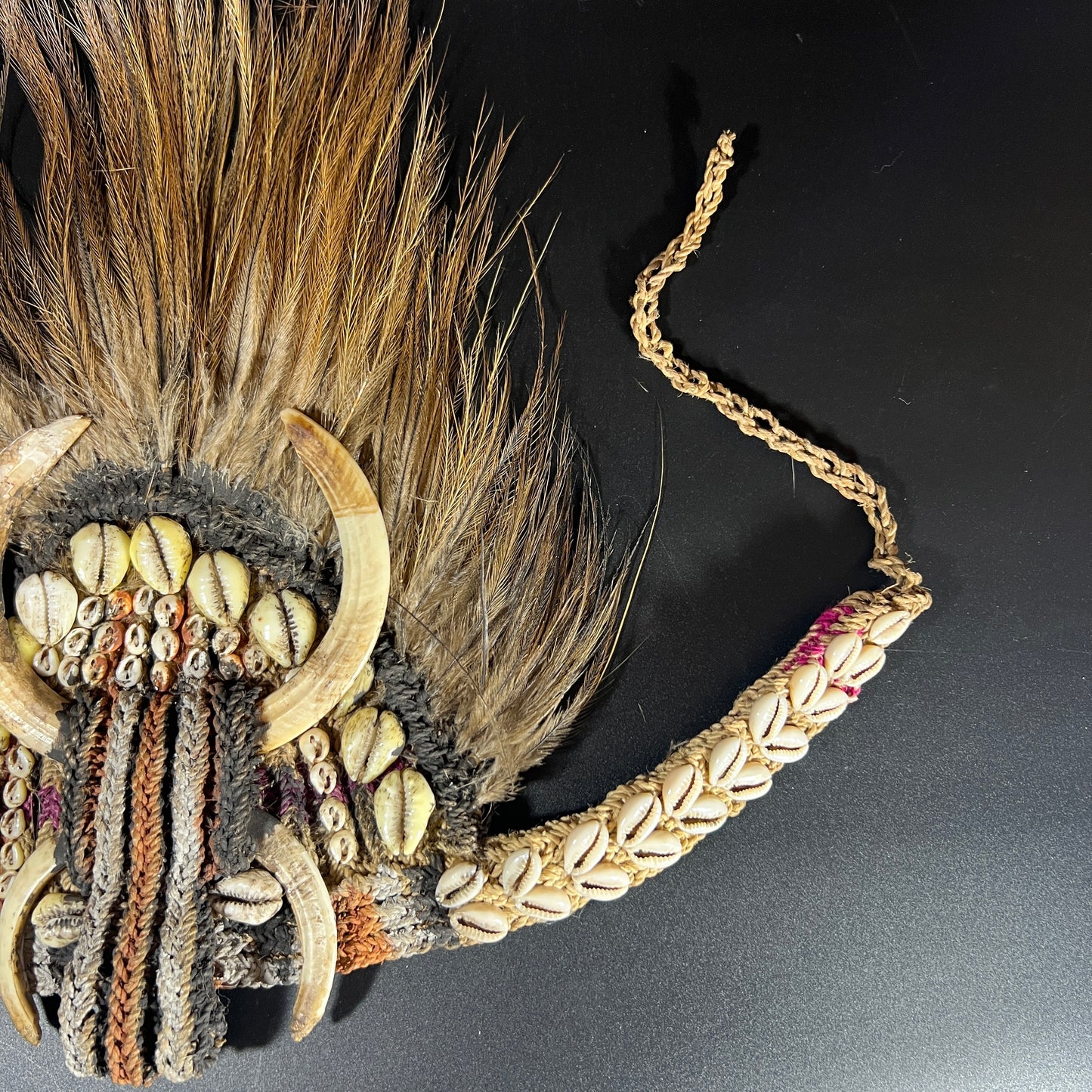 Papua New Guinea Sepik Warrior Headdress (Bilas) | Ron Perry Provenance