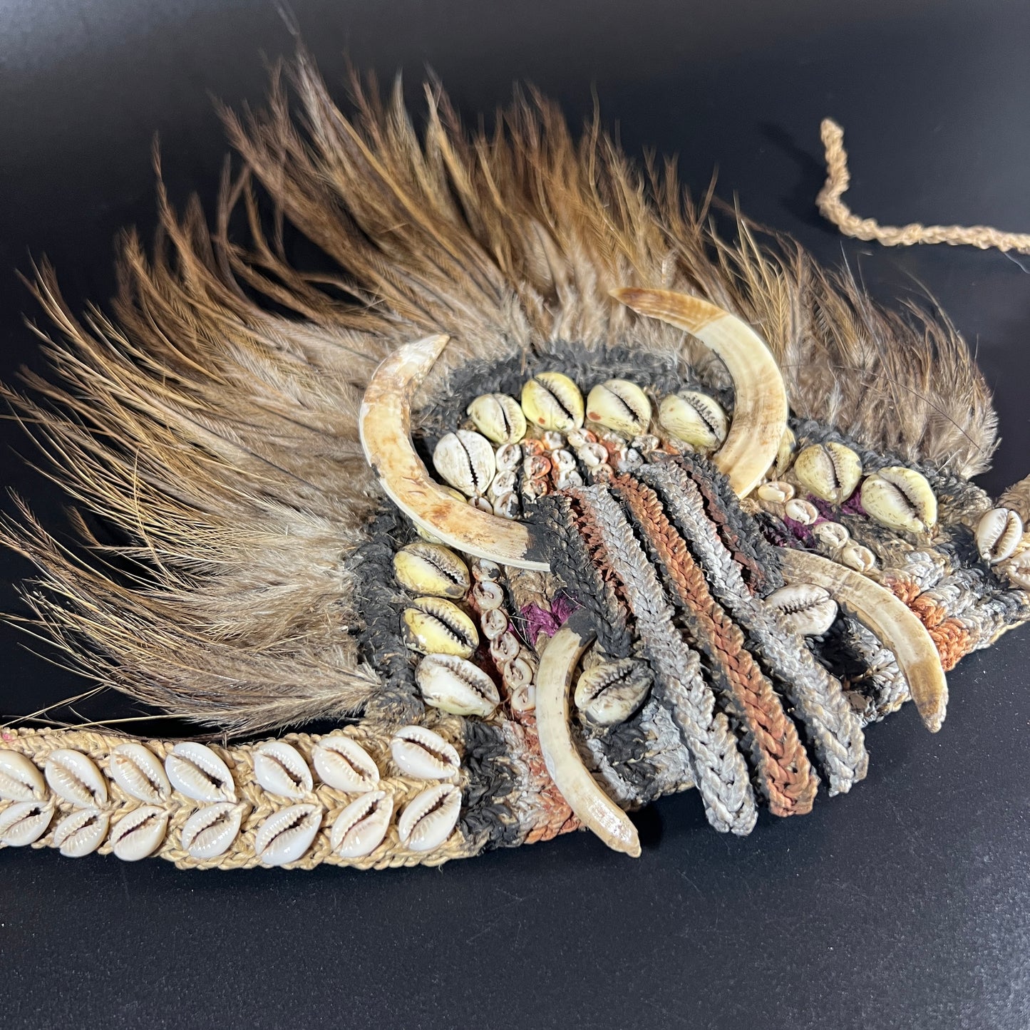 Papua New Guinea Sepik Warrior Headdress (Bilas) | Ron Perry Provenance