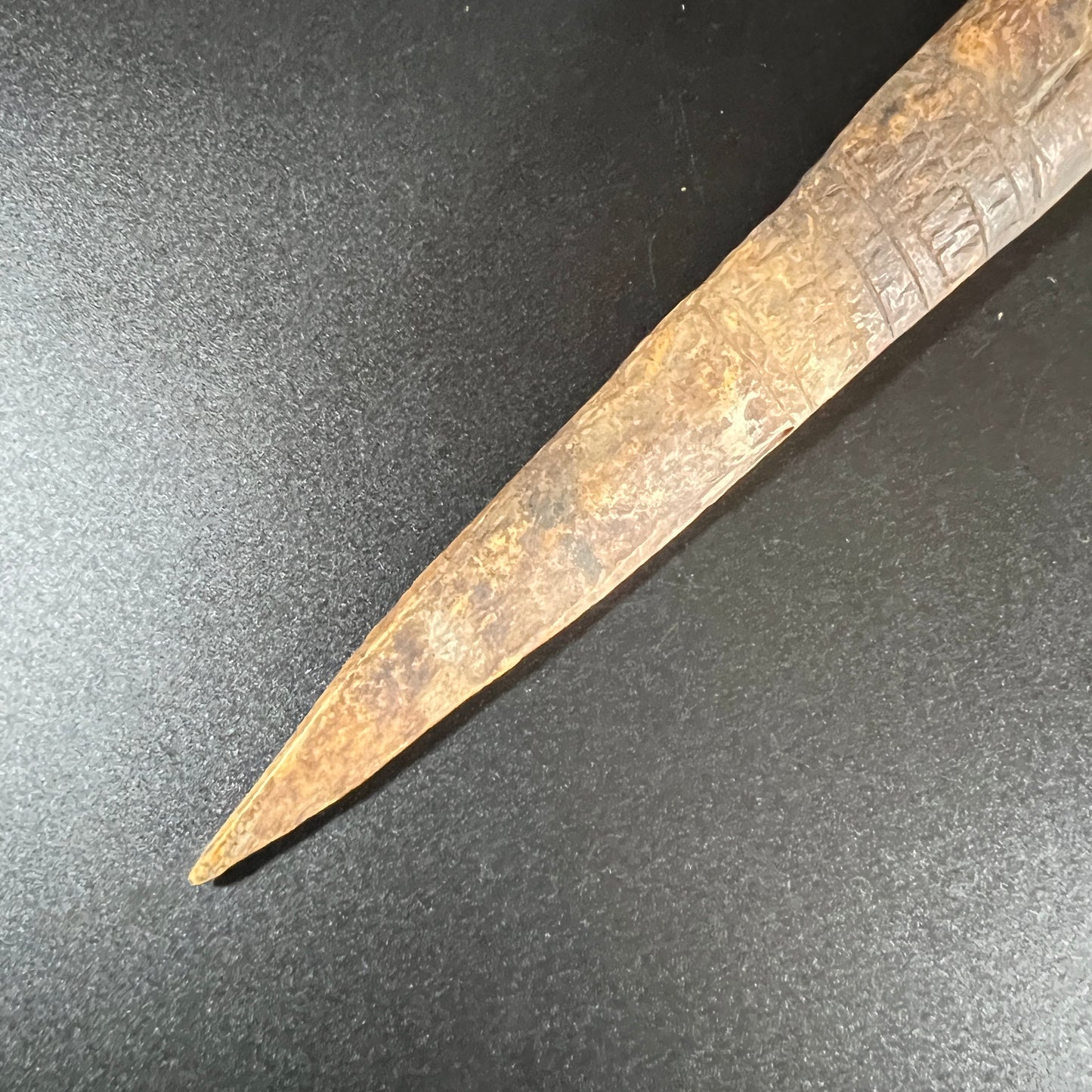 13.5" Sepik River Ancestral Cassowary Bone Dagger | Papua New Guinea