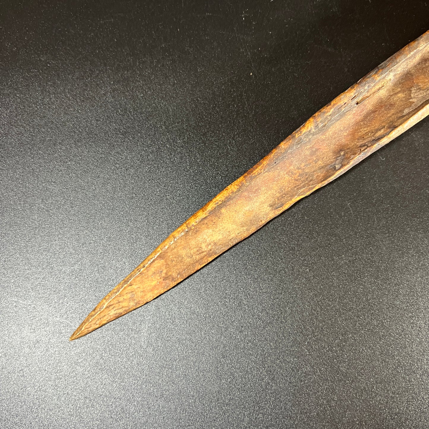 13.5" Sepik River Ancestral Cassowary Bone Dagger | Papua New Guinea