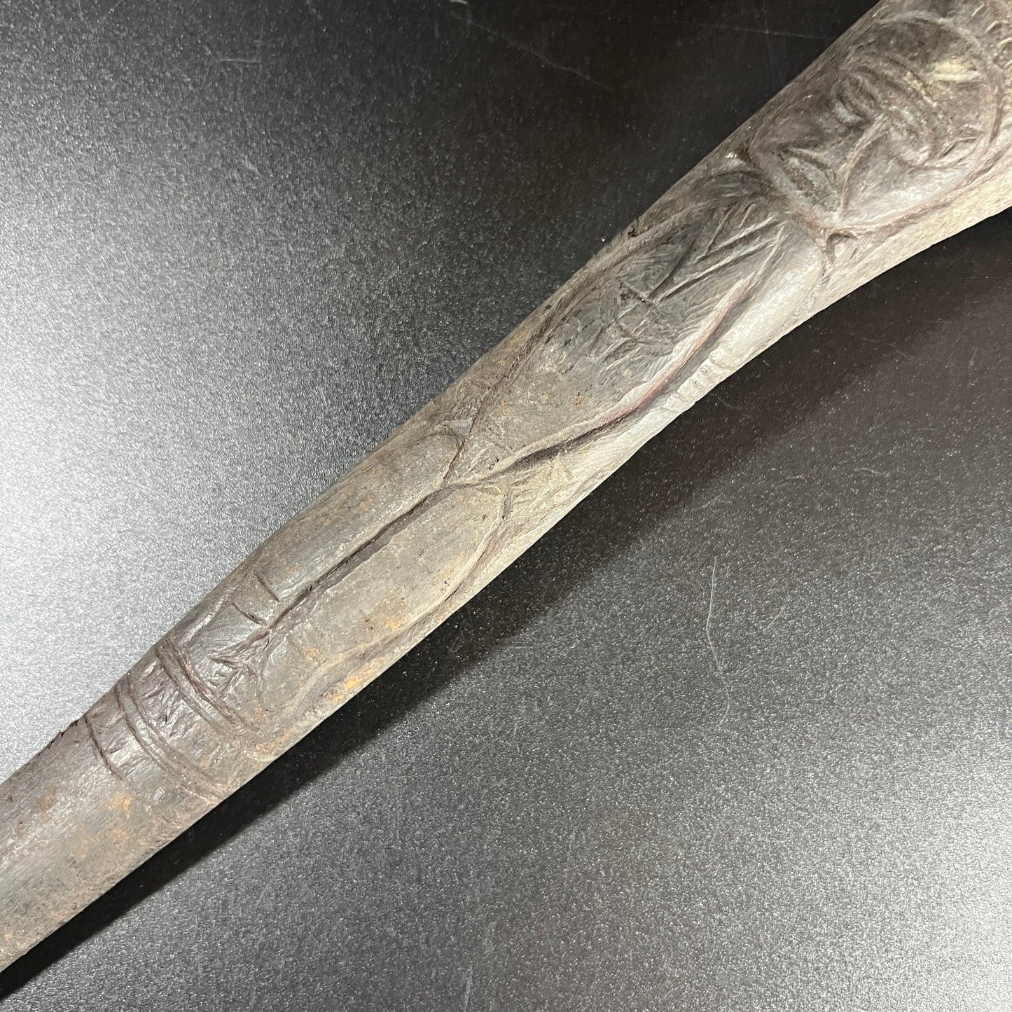 14.25" Middle Sepik River Ancestral Bone Dagger | Iatmul, Papua New Guinea | Ron Perry Provenance