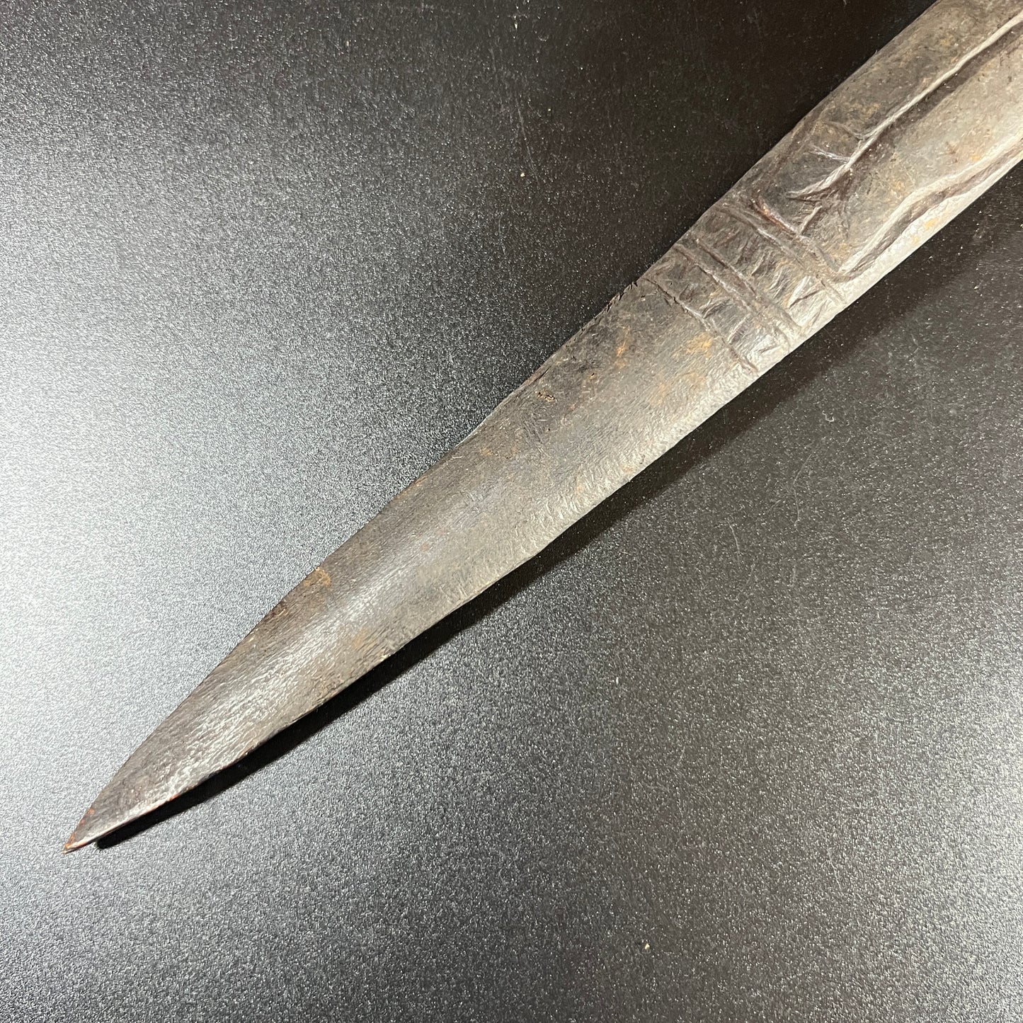 14.25" Middle Sepik River Ancestral Bone Dagger | Iatmul, Papua New Guinea | Ron Perry Provenance