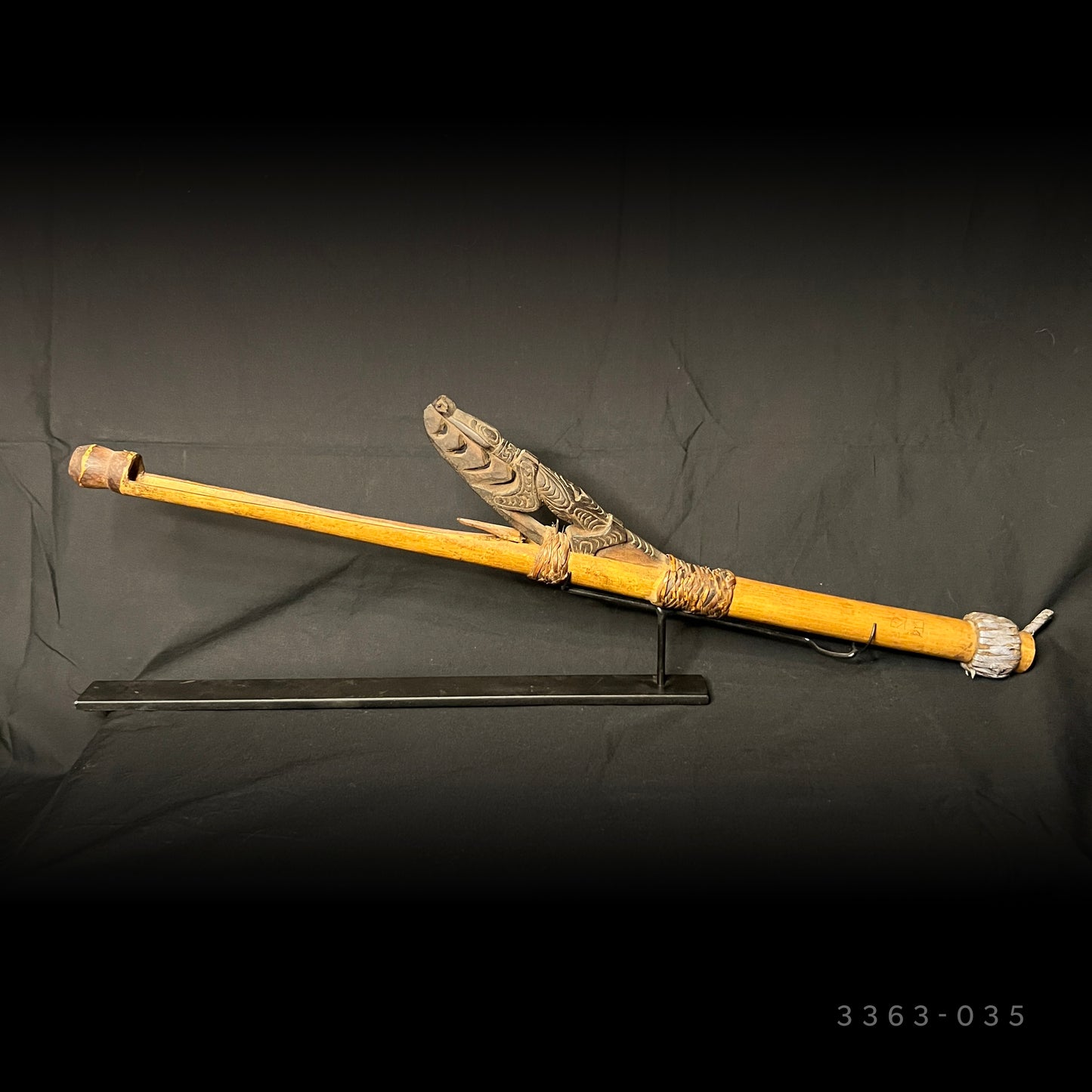 Sepik River Bamboo Spear Thrower | Wosera-Abelam / Middle Sepik, Papua New Guinea | Ron Perry Provenance
