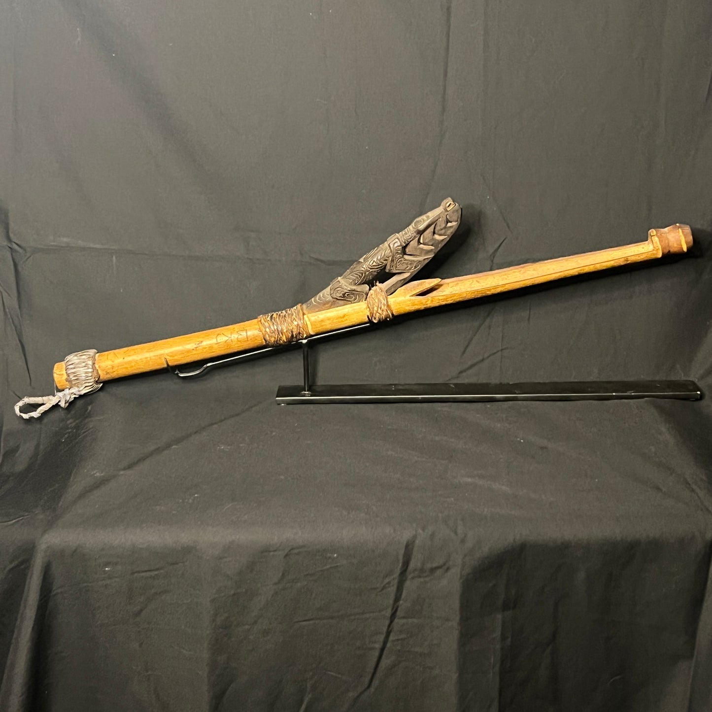 Sepik River Bamboo Spear Thrower | Wosera-Abelam / Middle Sepik, Papua New Guinea | Ron Perry Provenance