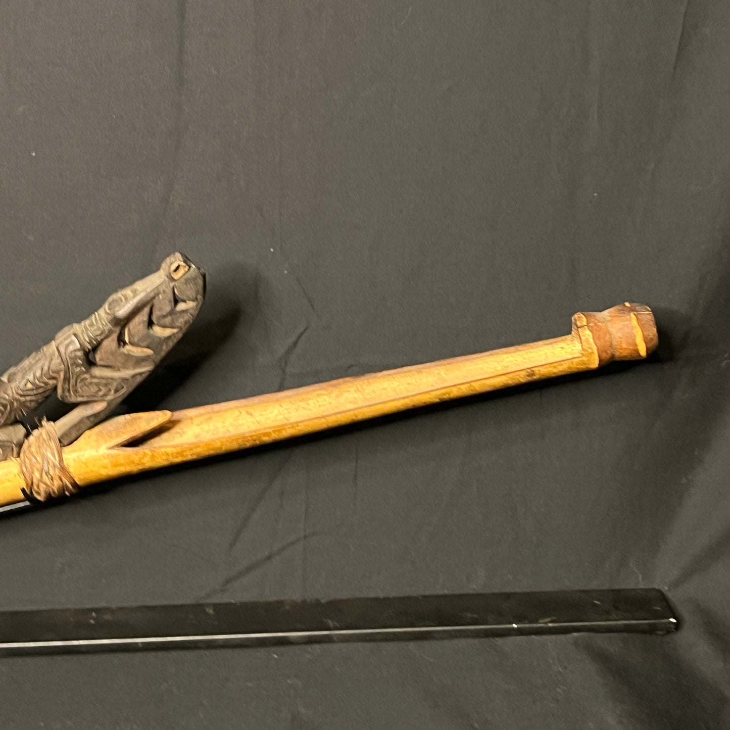 Sepik River Bamboo Spear Thrower | Wosera-Abelam / Middle Sepik, Papua New Guinea | Ron Perry Provenance