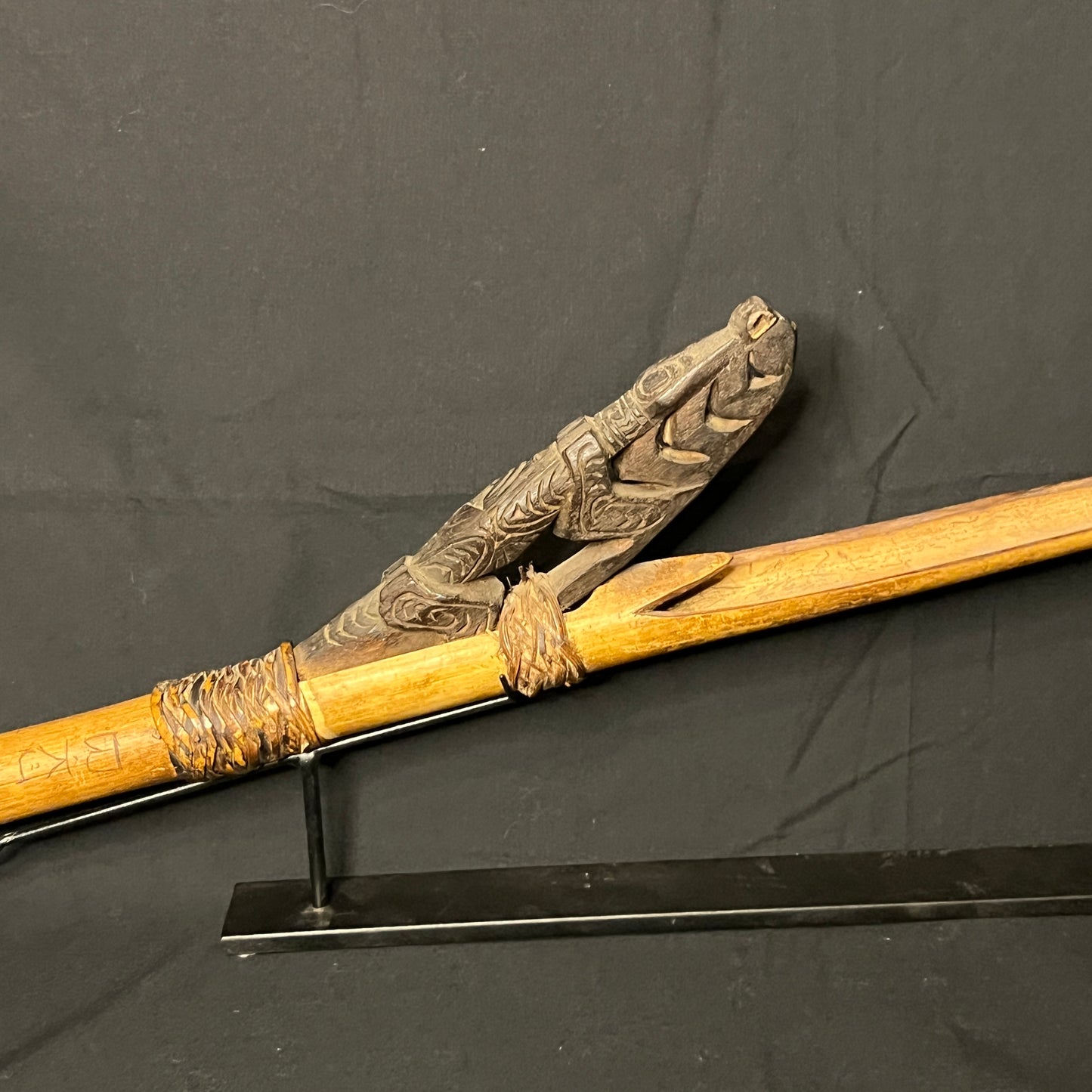 Sepik River Bamboo Spear Thrower | Wosera-Abelam / Middle Sepik, Papua New Guinea | Ron Perry Provenance