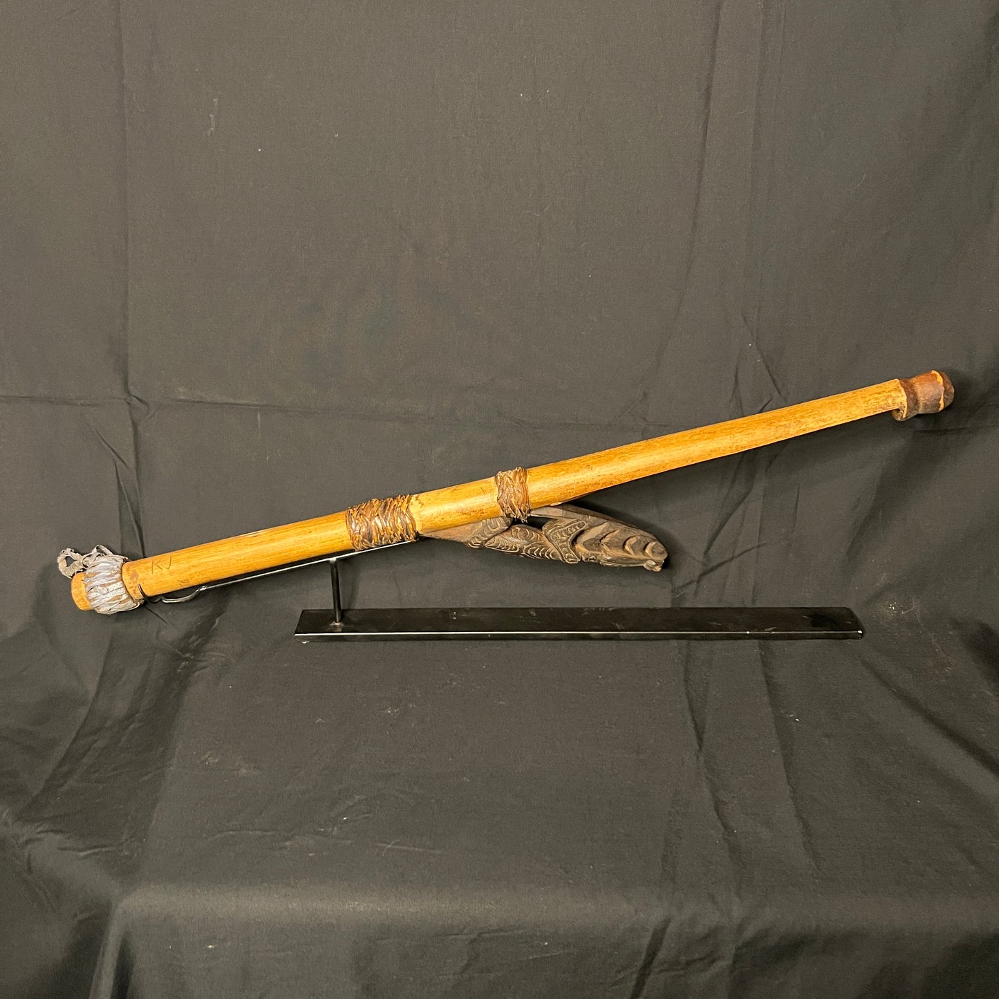 Sepik River Bamboo Spear Thrower | Wosera-Abelam / Middle Sepik, Papua New Guinea | Ron Perry Provenance