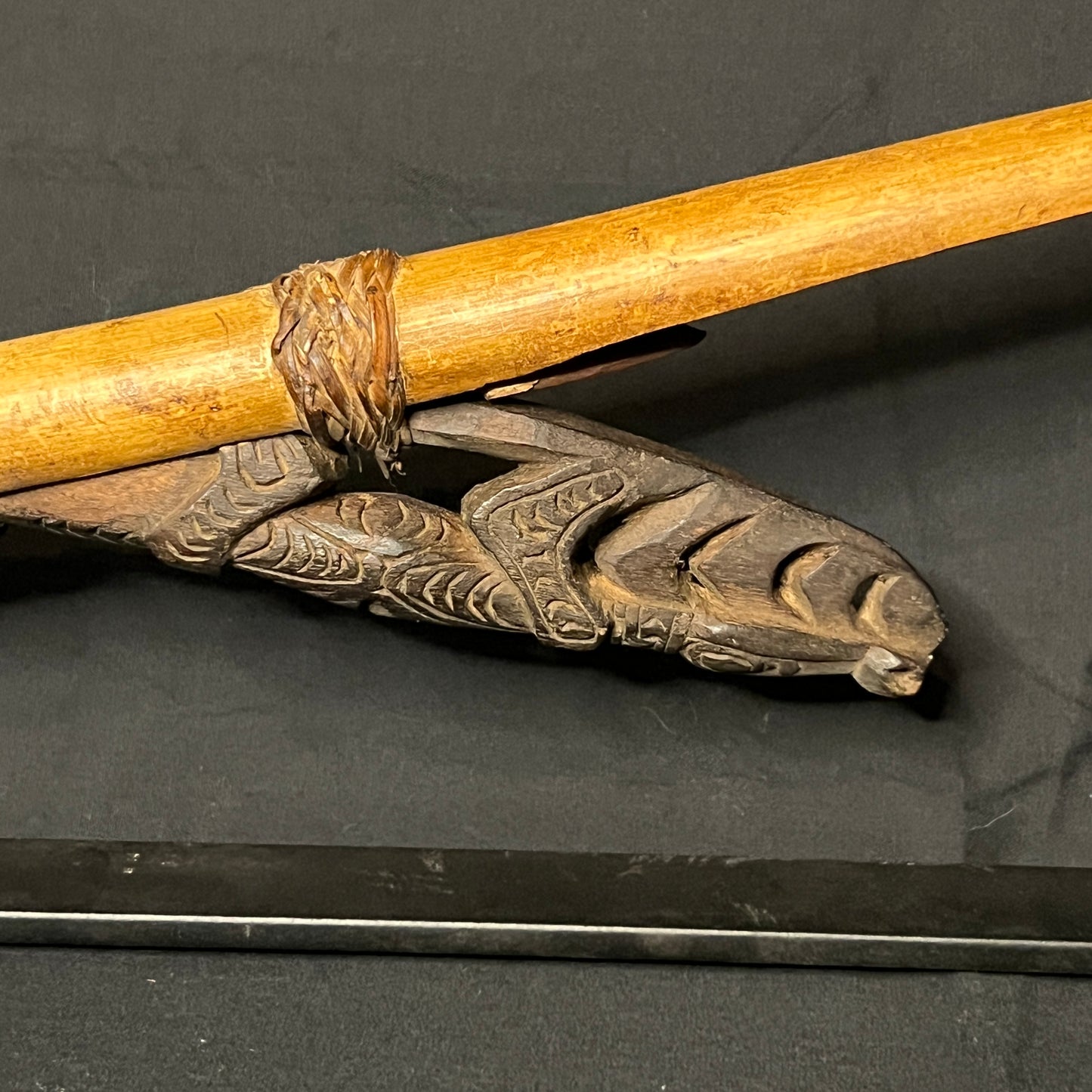 Sepik River Bamboo Spear Thrower | Wosera-Abelam / Middle Sepik, Papua New Guinea | Ron Perry Provenance