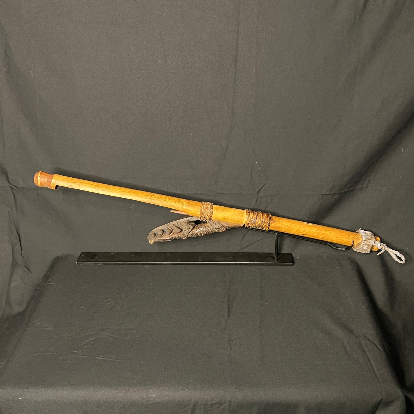 Sepik River Bamboo Spear Thrower | Wosera-Abelam / Middle Sepik, Papua New Guinea | Ron Perry Provenance