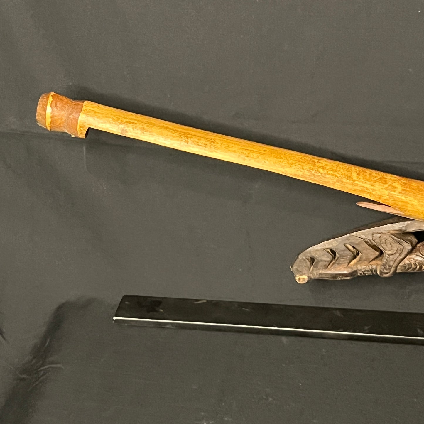 Sepik River Bamboo Spear Thrower | Wosera-Abelam / Middle Sepik, Papua New Guinea | Ron Perry Provenance