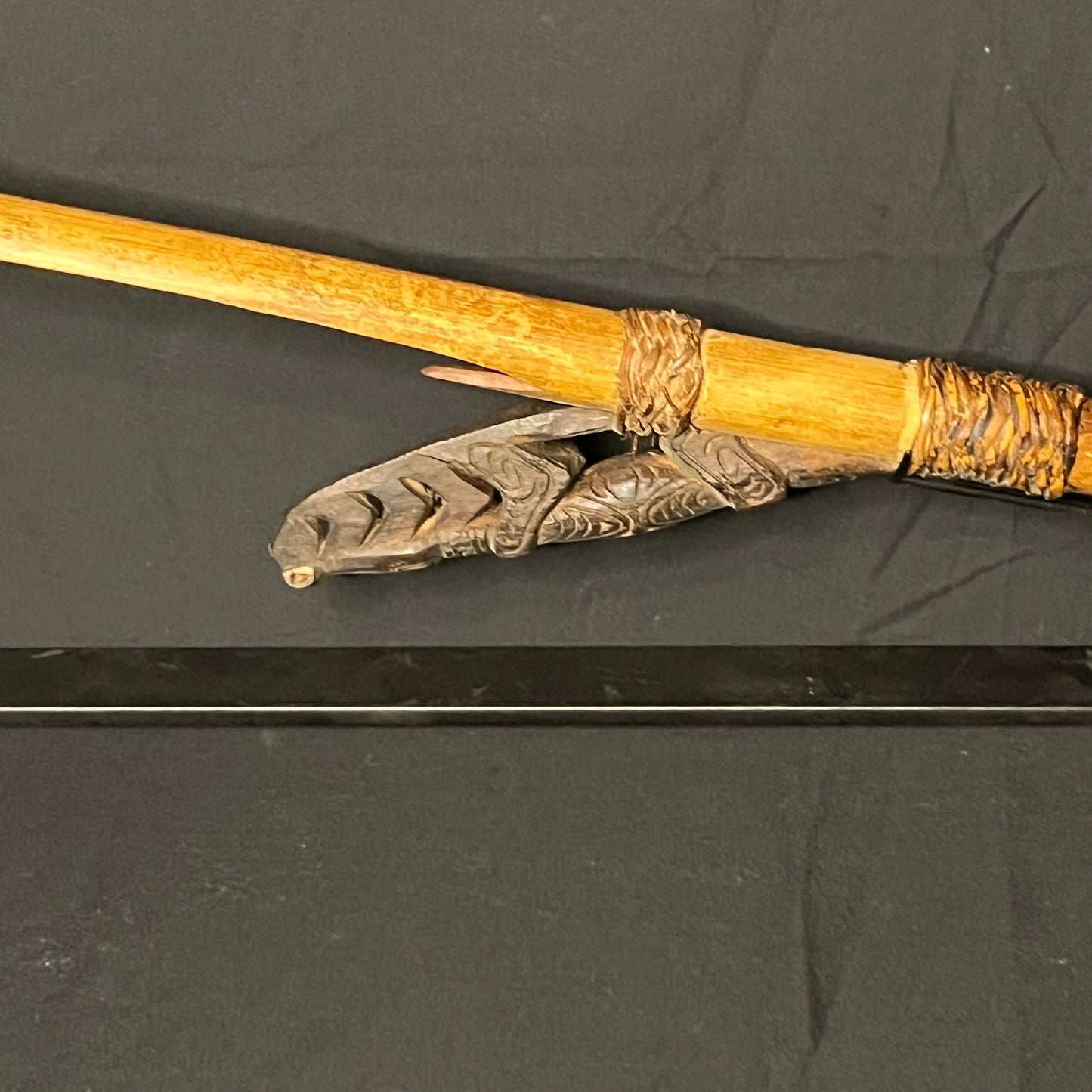 Sepik River Bamboo Spear Thrower | Wosera-Abelam / Middle Sepik, Papua New Guinea | Ron Perry Provenance