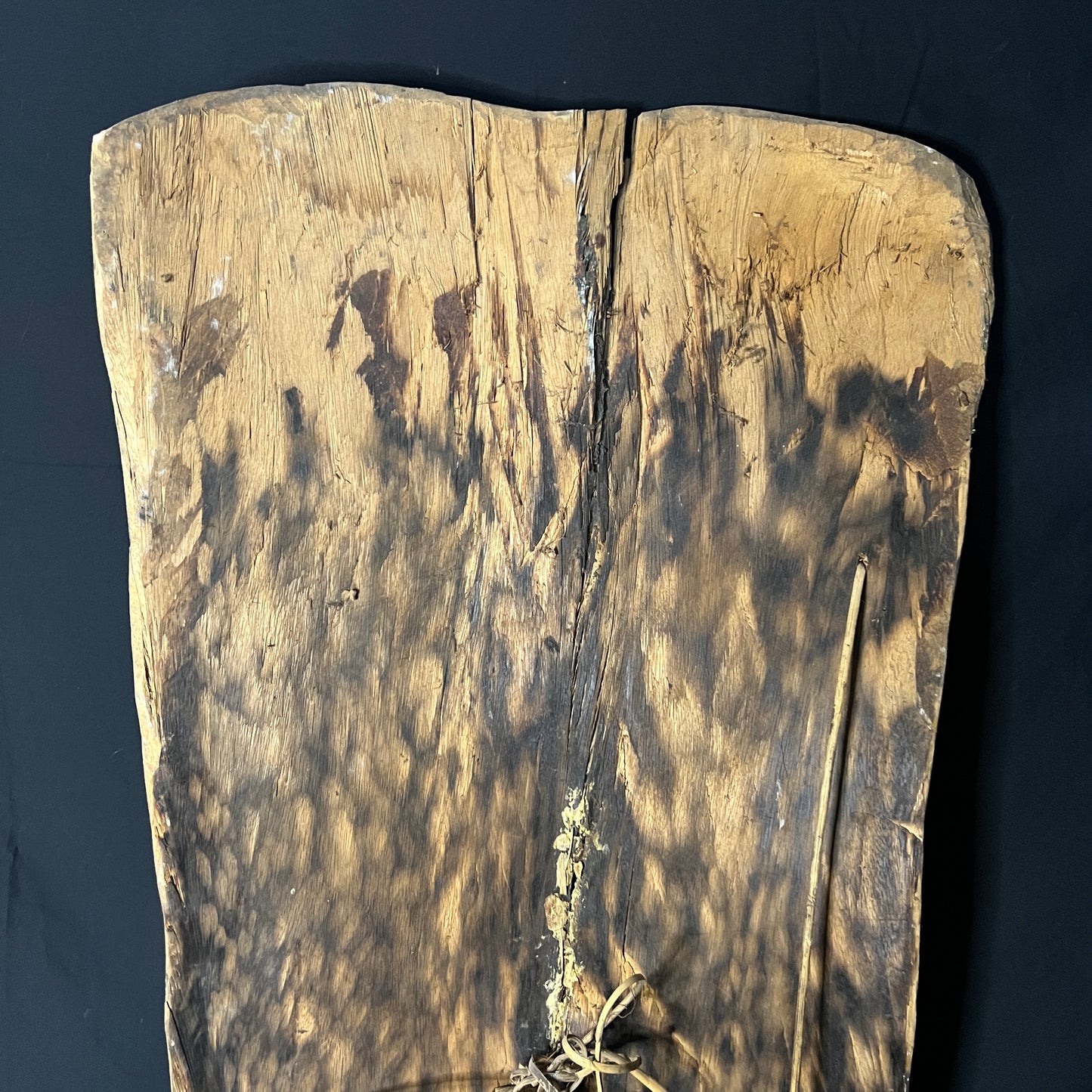 60" Papua New Guinea Kwoma Tribe Painted Sago Bark Panel (Pangal)