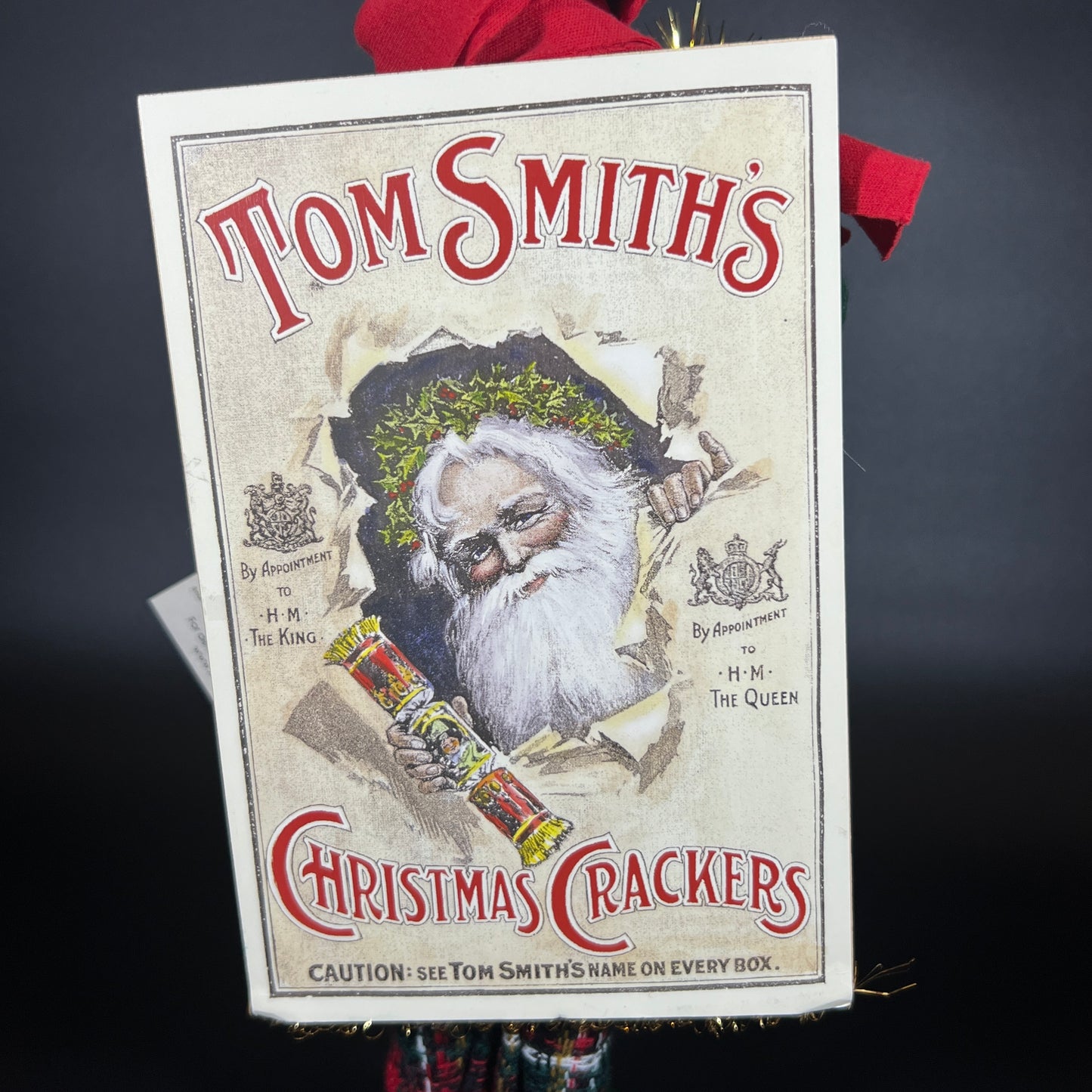 Byers Choice Doll - Tom Smith's Christmas Crackers Ad Board Man