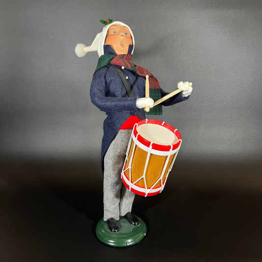 Byers Choice Doll - Man with Drum Caroler