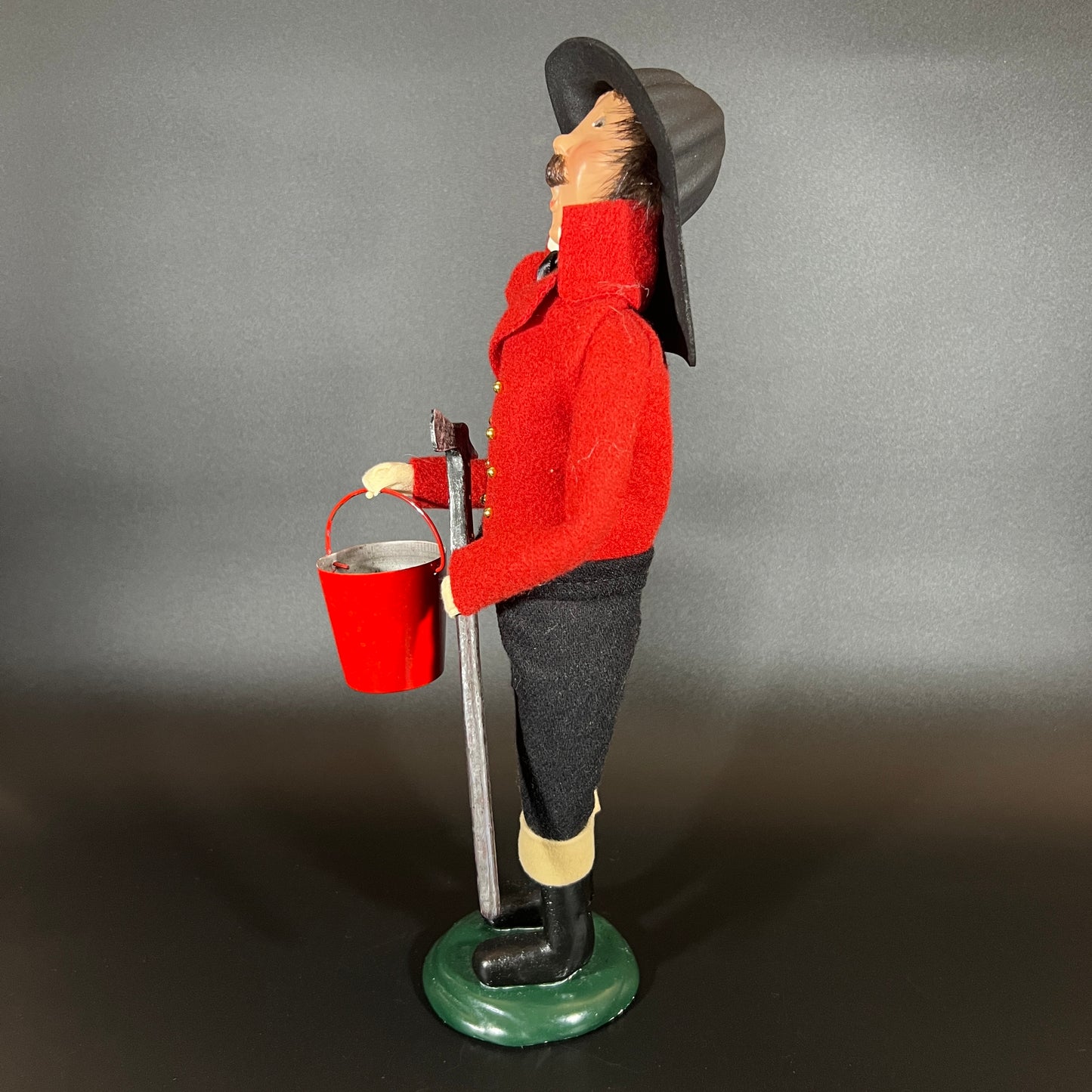 Byers Choice Doll - Fireman Caroler with Axe and Bucket