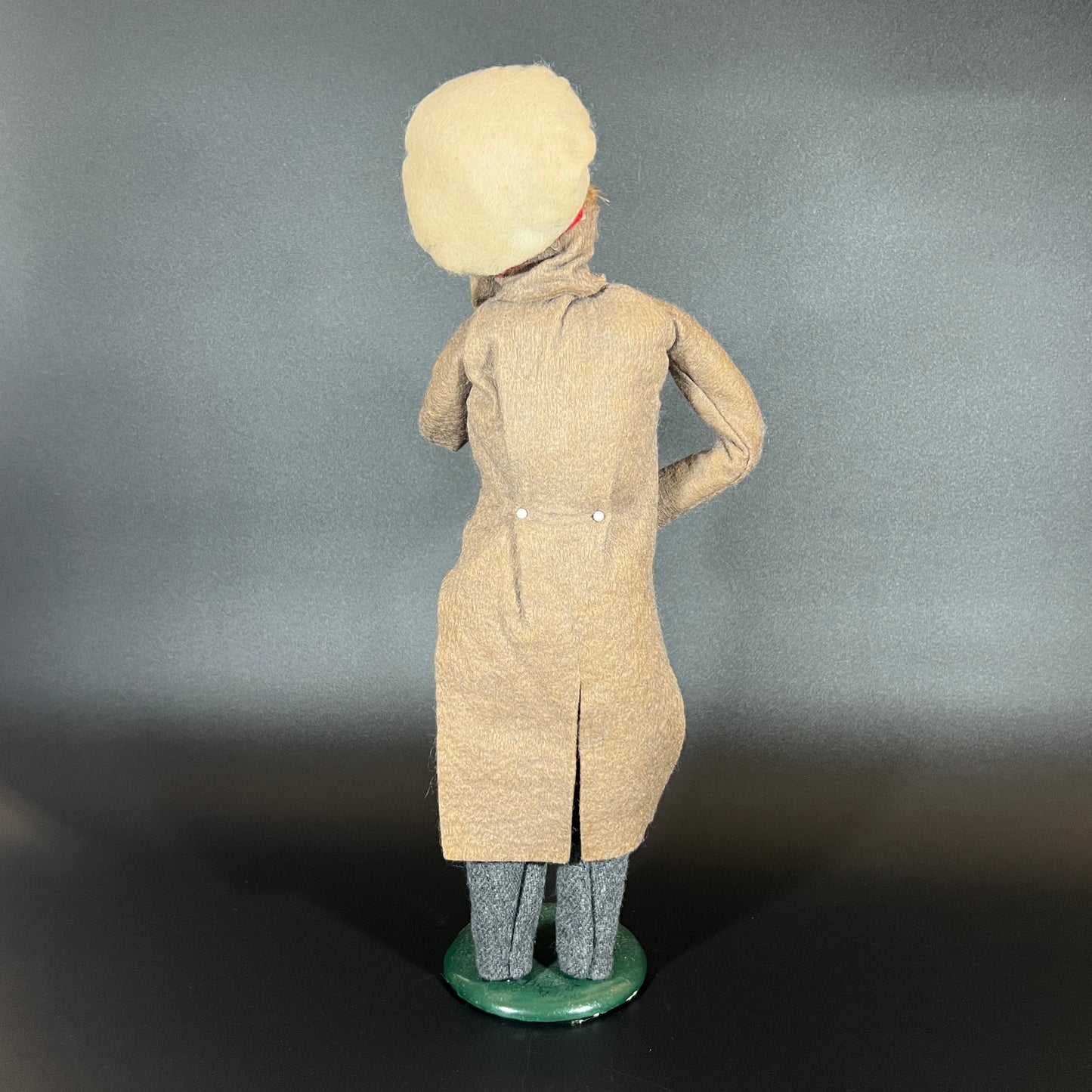 Byers Choice Doll - Man Caroler Holding Sheet Music