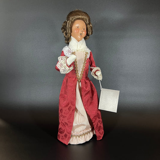 Byers Choice Doll - Williamsburg Woman Caroler