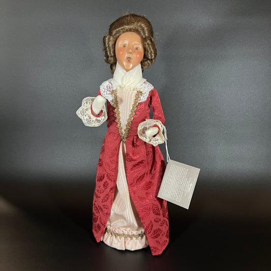 Byers Choice Doll - Williamsburg Woman Caroler
