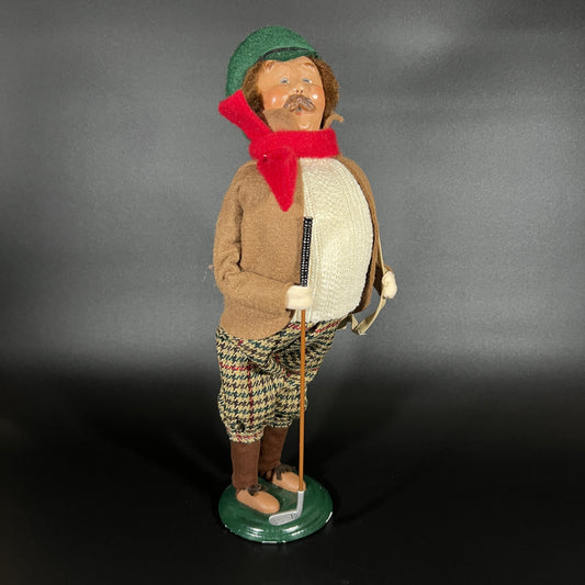 Byers Choice Doll - Golfer Man Caroler