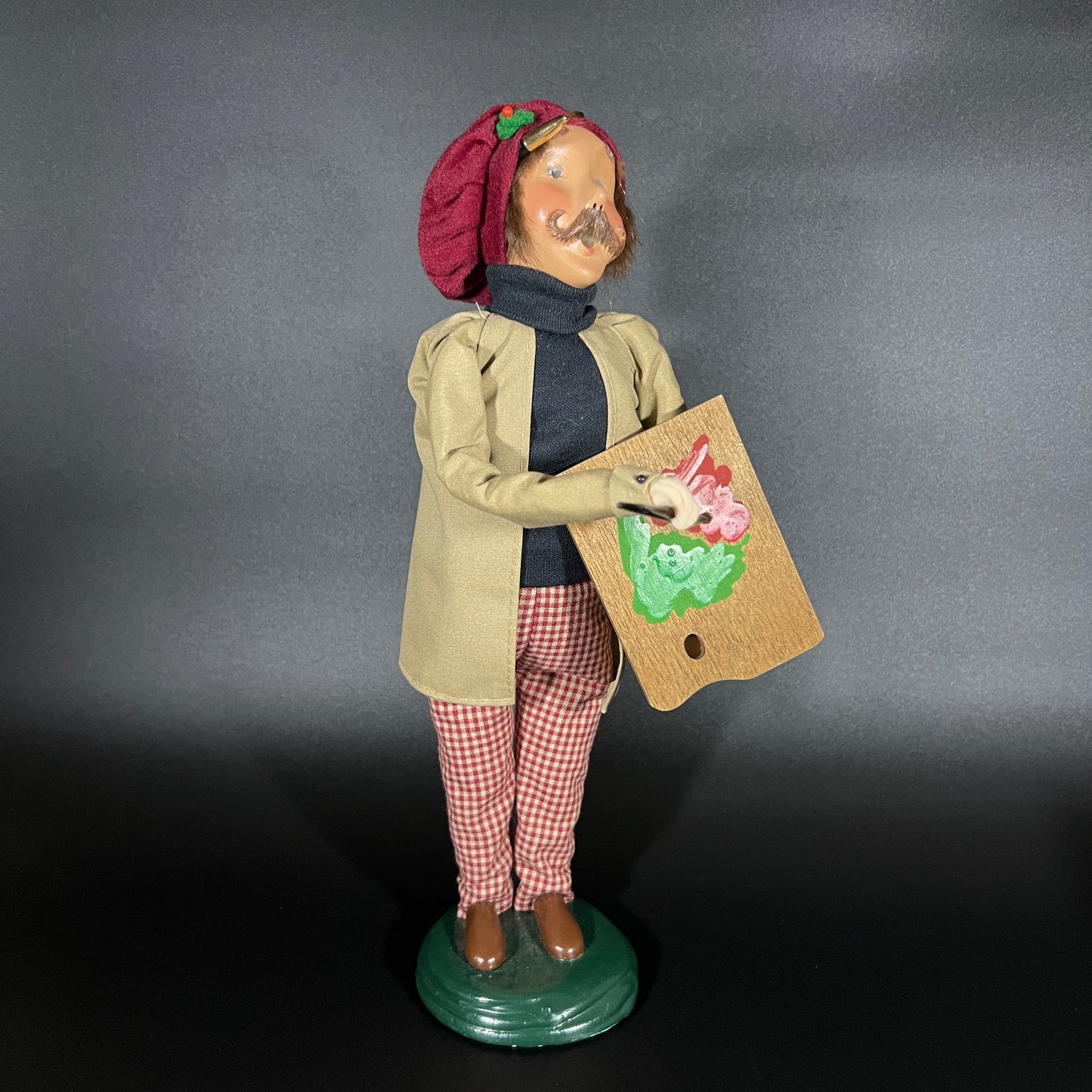 Byers Choice Doll - Artist and His Painting Caroler